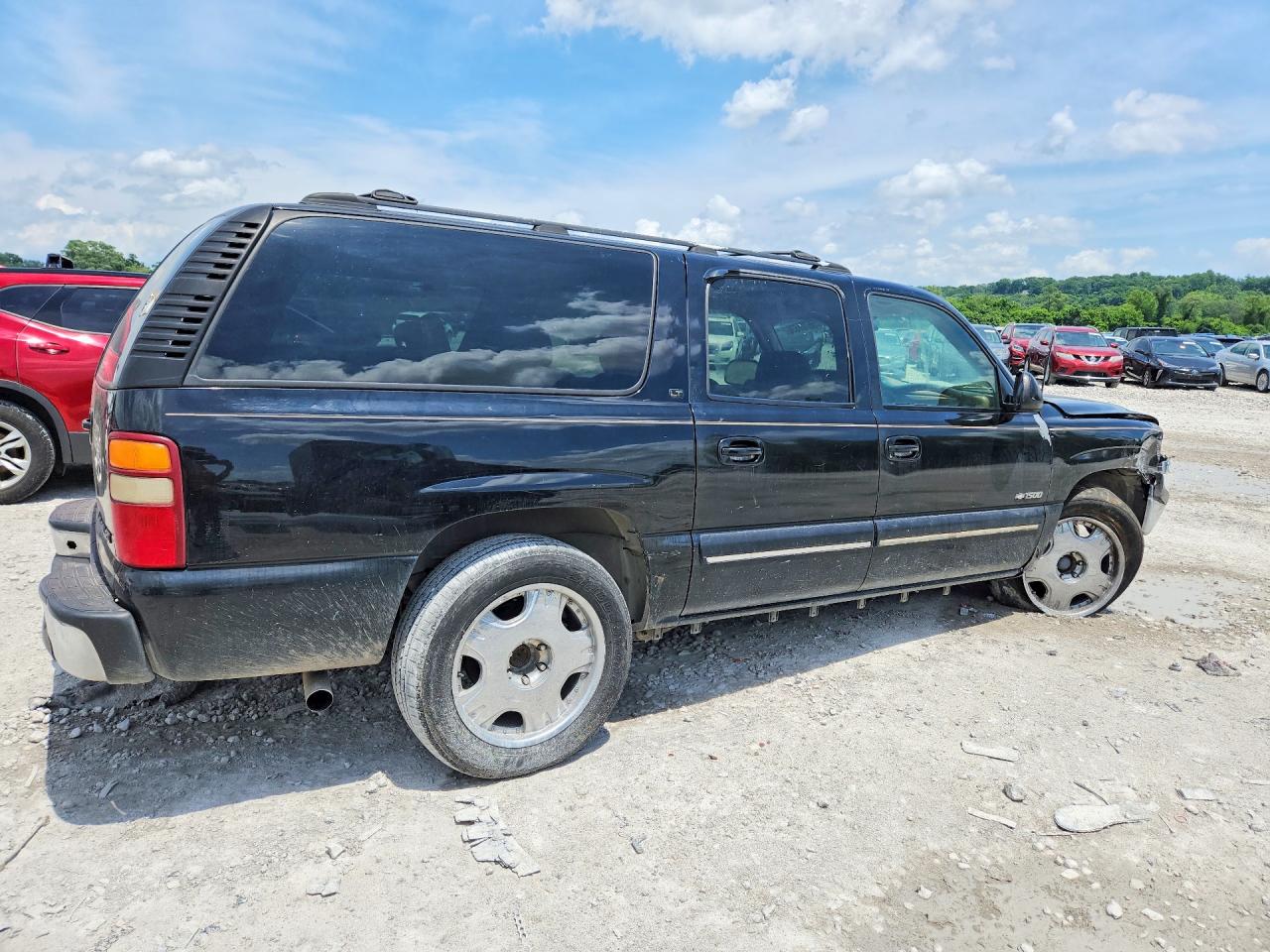 2000 Chevrolet Suburban K1500 Black vin: 3GNFK16T6YG216459