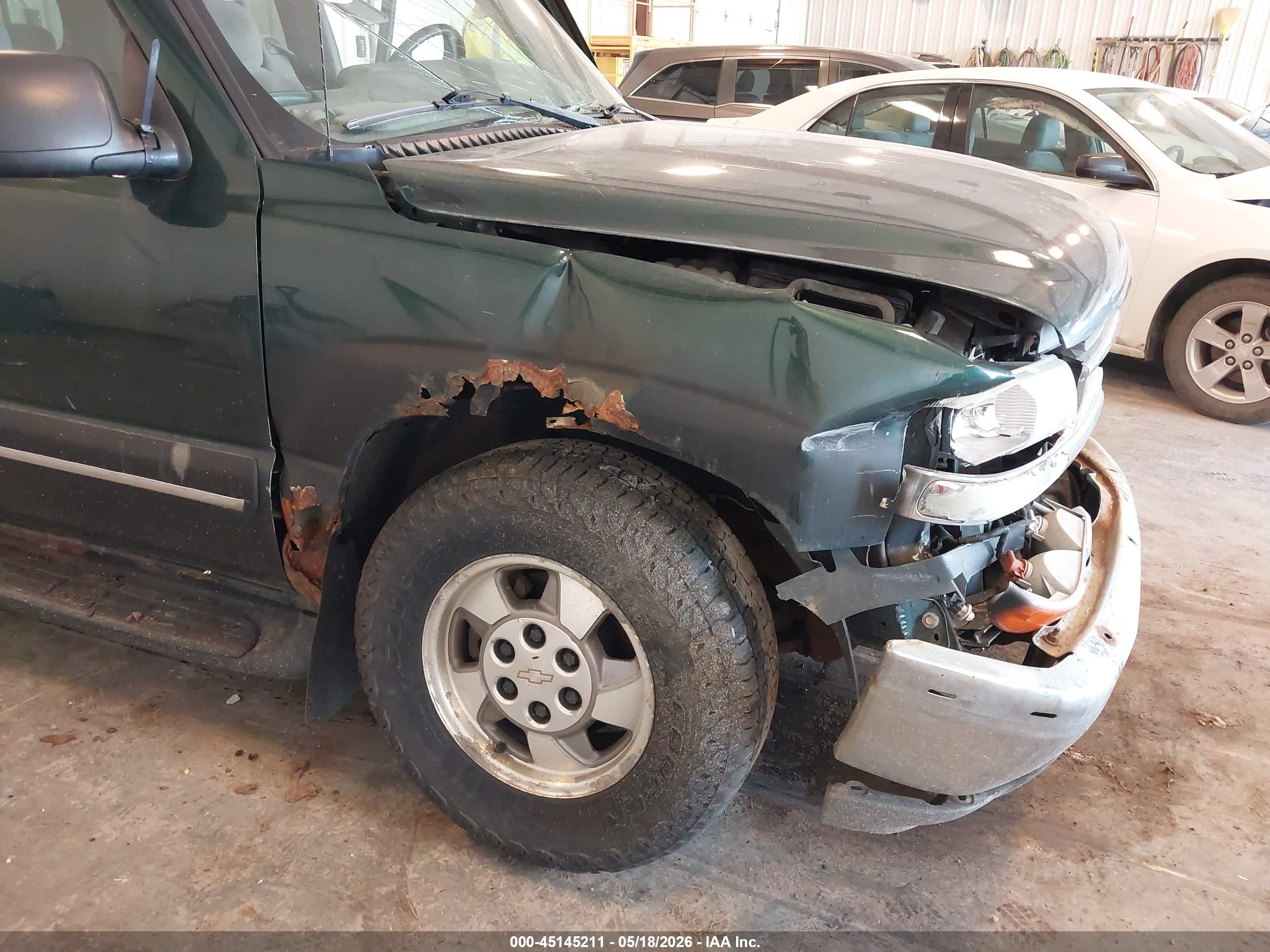 2001 Chevrolet Suburban 1500 Ls Green vin: 3GNFK16T81G201855
