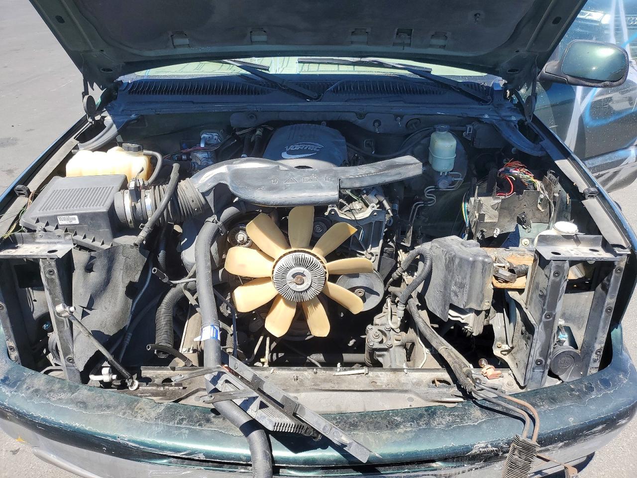2001 Chevrolet Suburban K1500 Green vin: 3GNFK16T91G211214