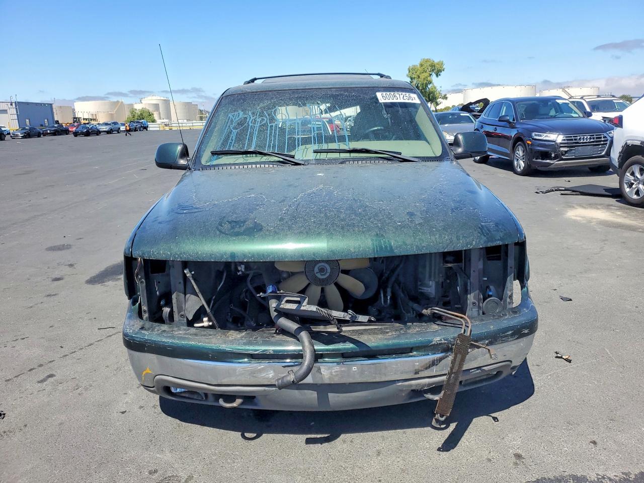 2001 Chevrolet Suburban K1500 Green vin: 3GNFK16T91G211214