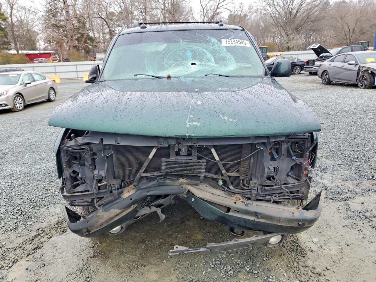 2003 Chevrolet Suburban K1500 Green vin: 3GNFK16Z03G298038