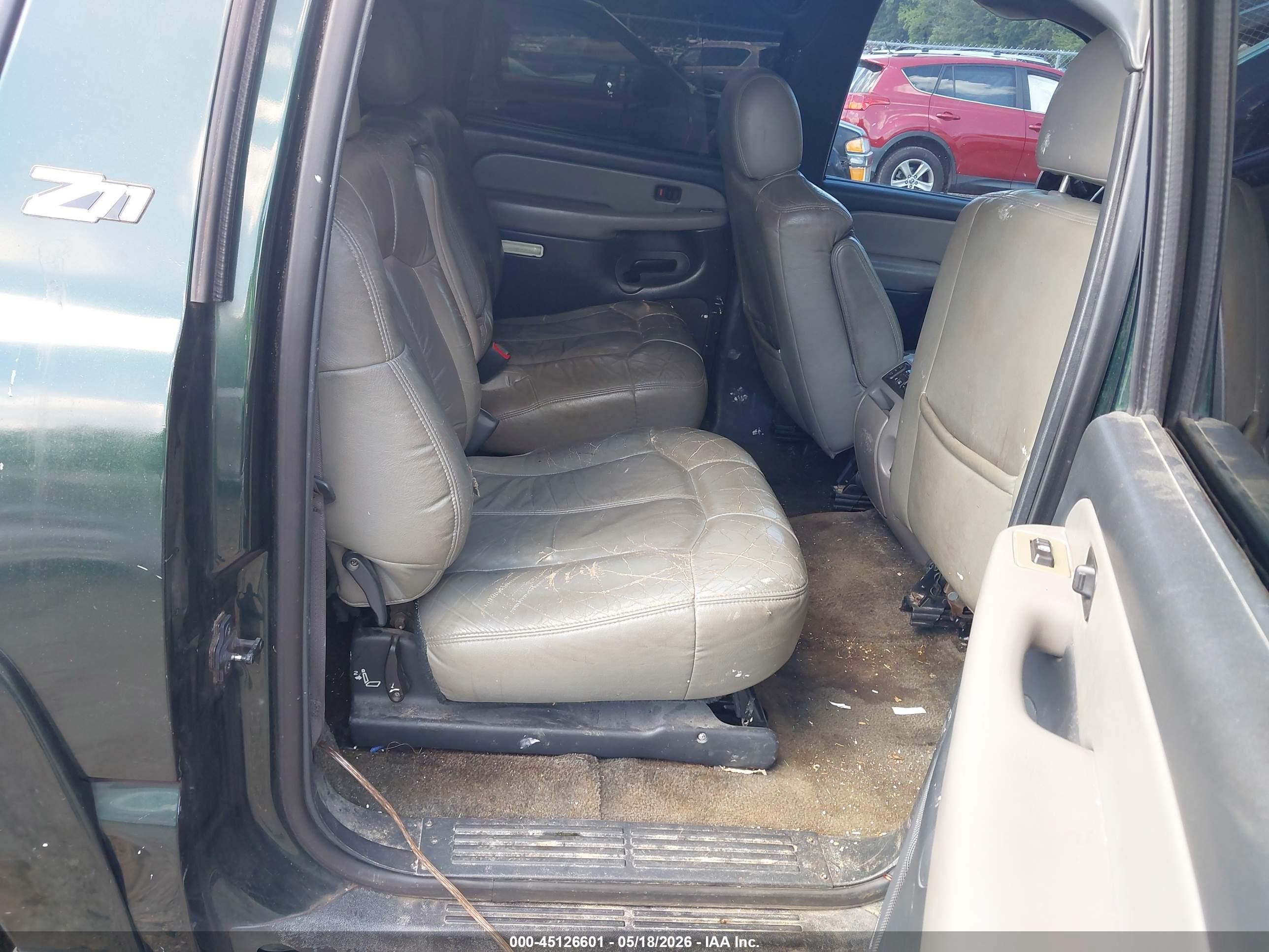 2002 Chevrolet Suburban 1500 Z71 Green vin: 3GNFK16Z12G195421