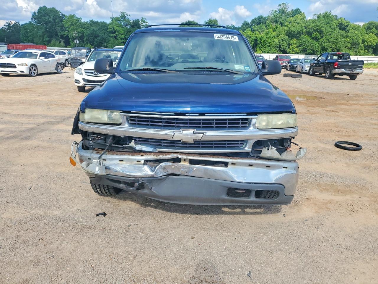 2002 Chevrolet Suburban K1500 Blue vin: 3GNFK16Z12G303276