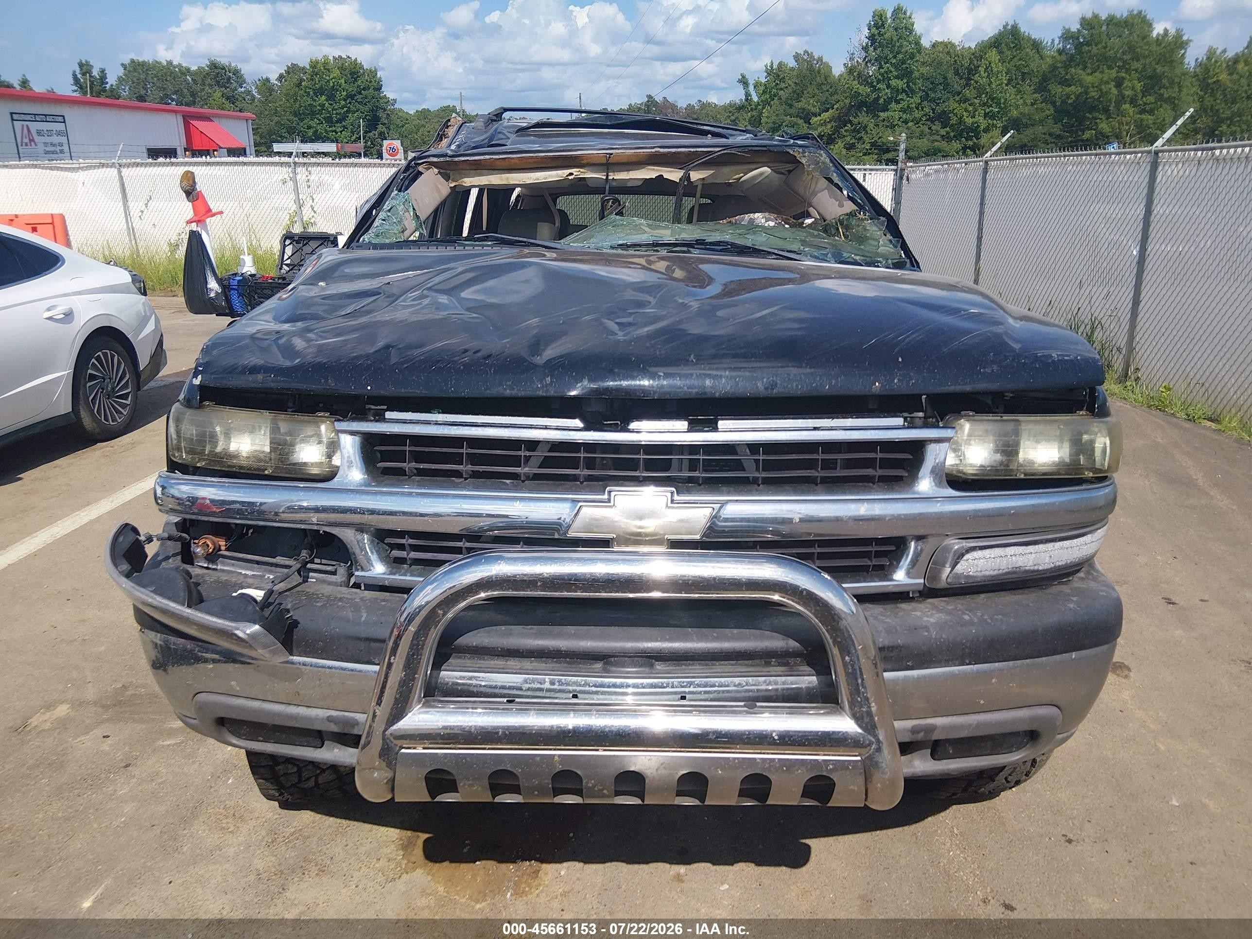 2005 Chevrolet Suburban 1500 Lt Black vin: 3GNFK16Z15G223643