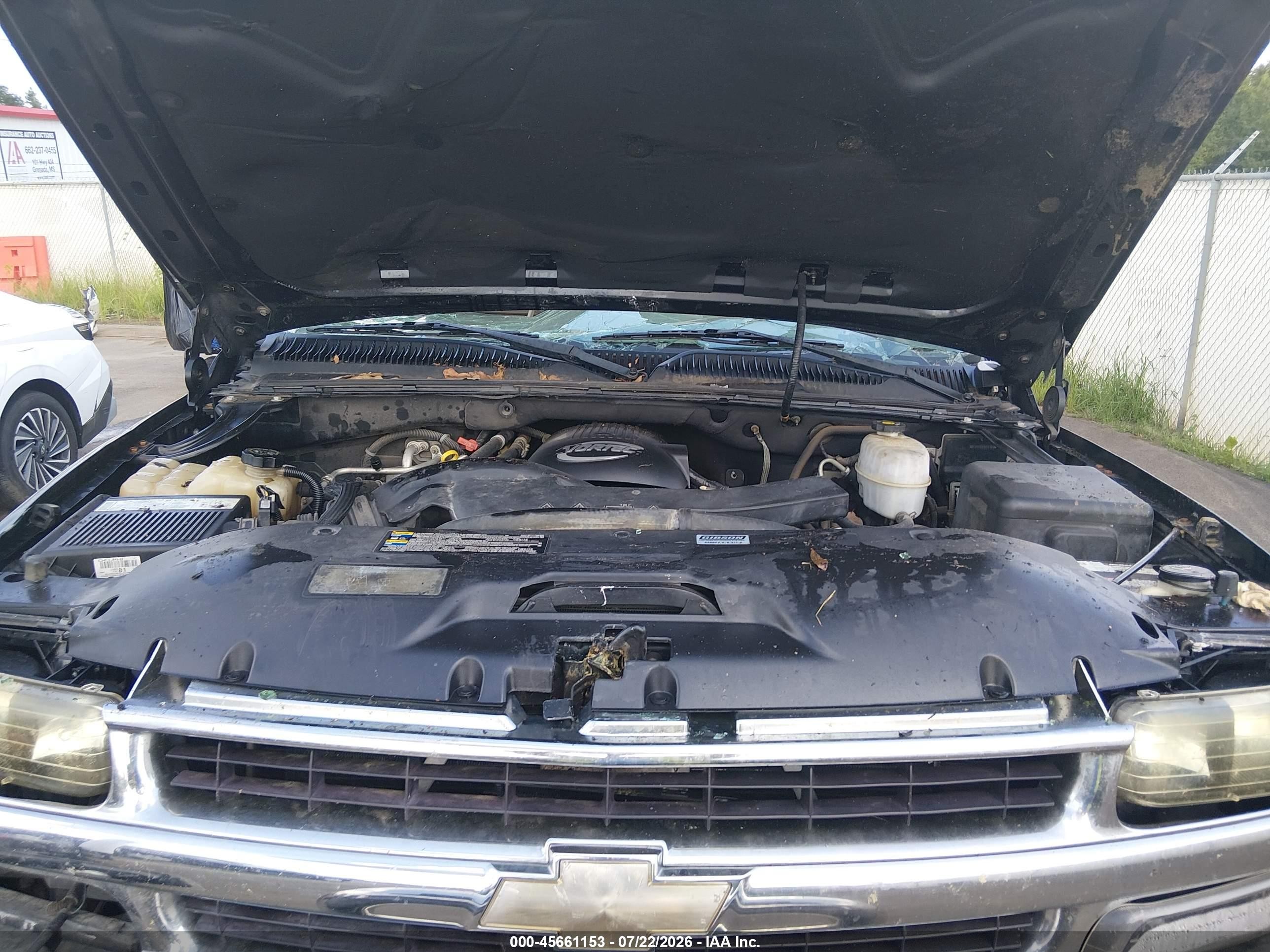 2005 Chevrolet Suburban 1500 Lt Black vin: 3GNFK16Z15G223643