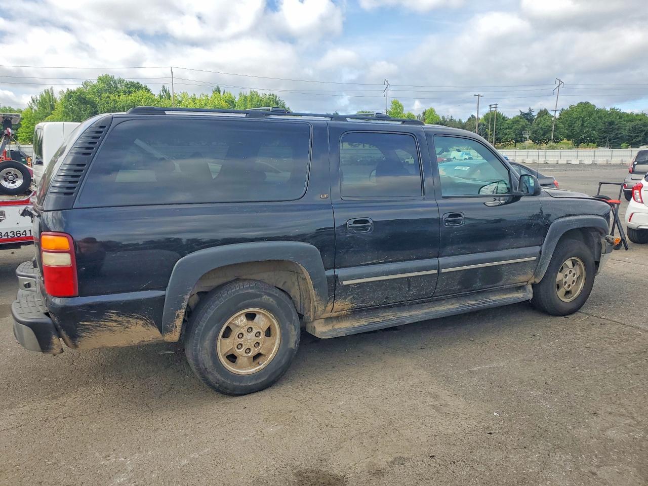 2002 Chevrolet Suburban K1500 Black vin: 3GNFK16Z22G299044