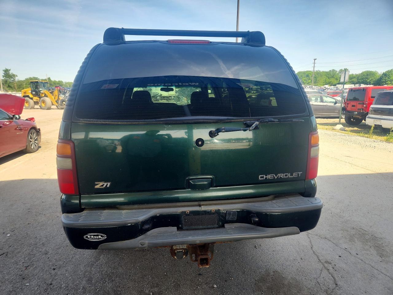 2002 Chevrolet Suburban K1500 Green vin: 3GNFK16Z32G314294