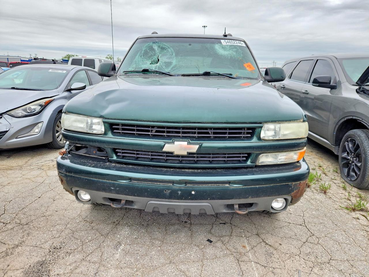 2002 Chevrolet Suburban K1500 Green vin: 3GNFK16Z32G314294