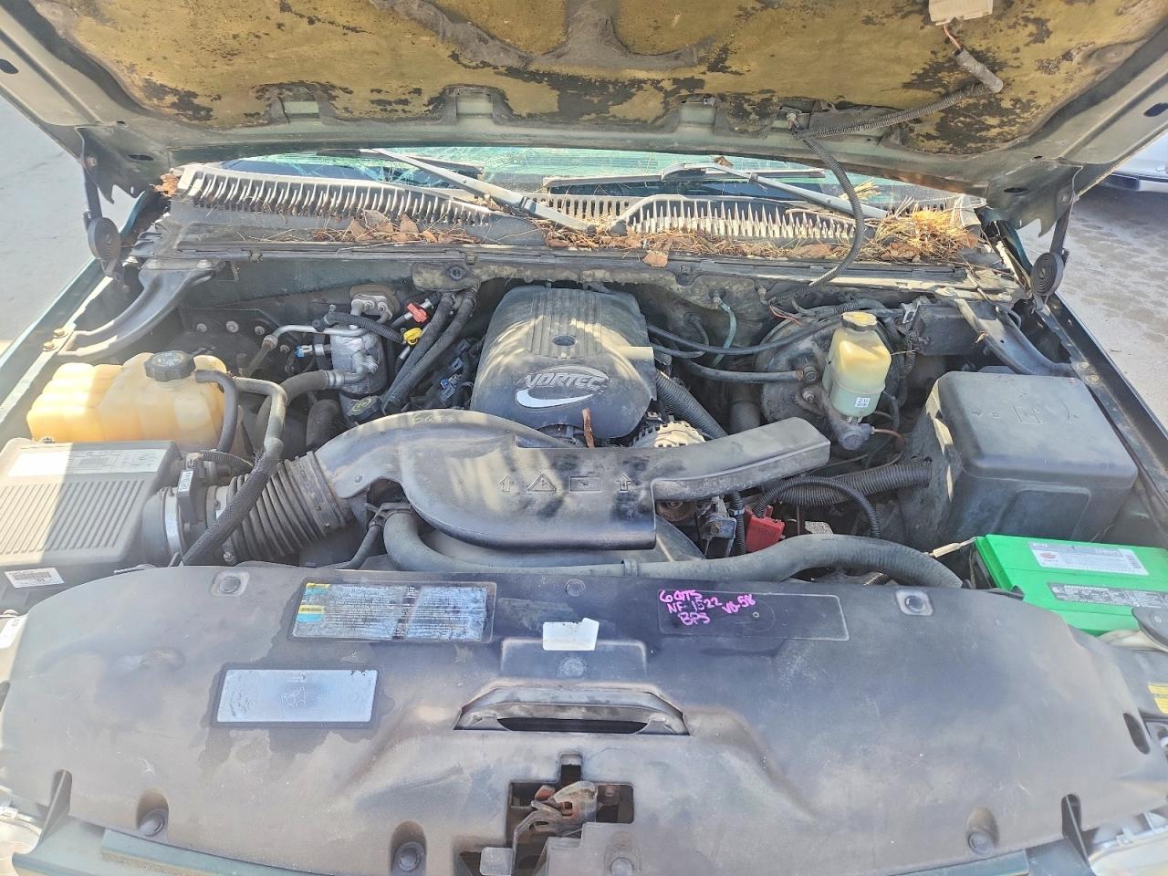 2002 Chevrolet Suburban K1500 Green vin: 3GNFK16Z32G314294