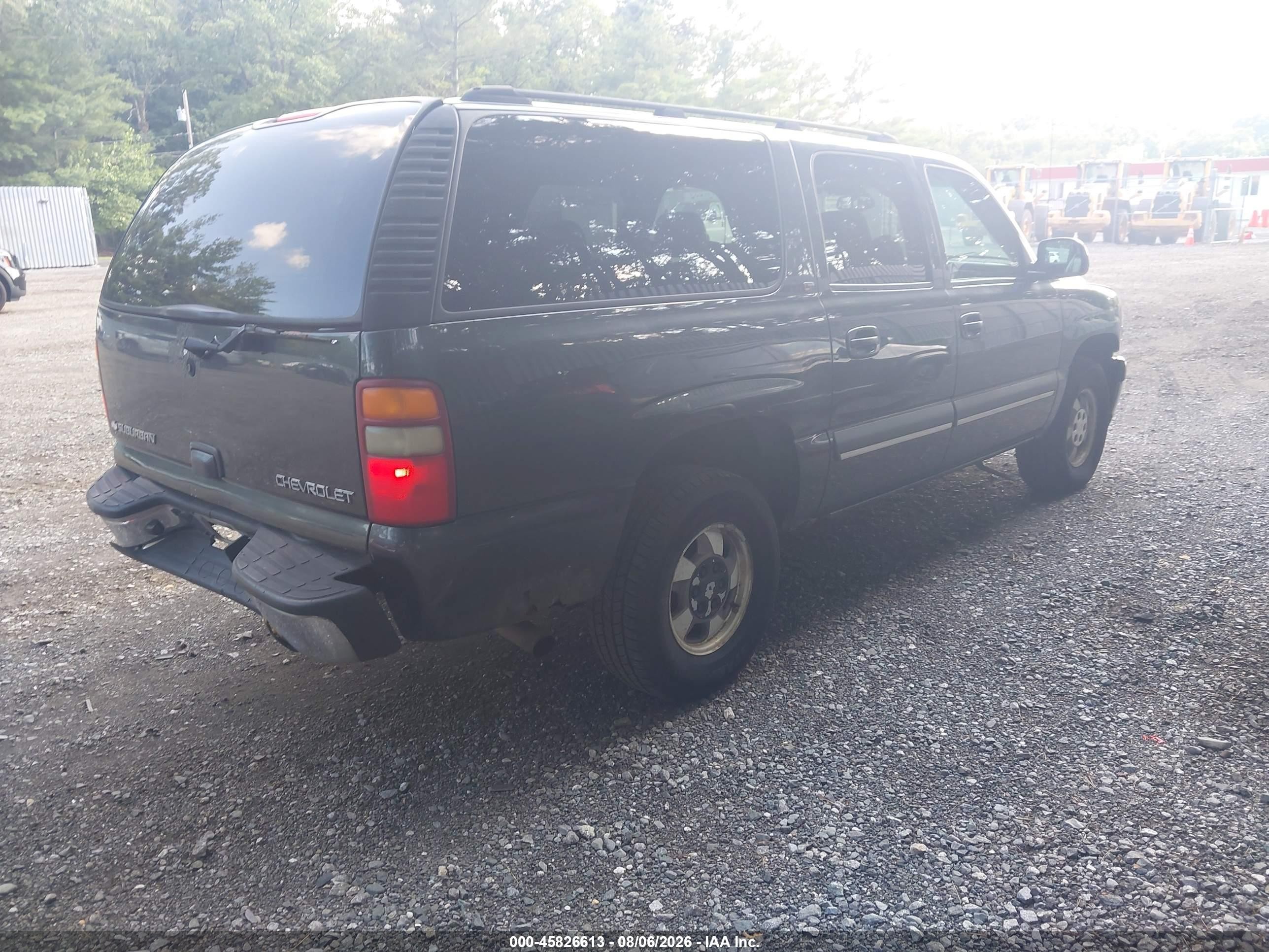 2003 Chevrolet Suburban 1500 Lt Gray vin: 3GNFK16Z33G230347
