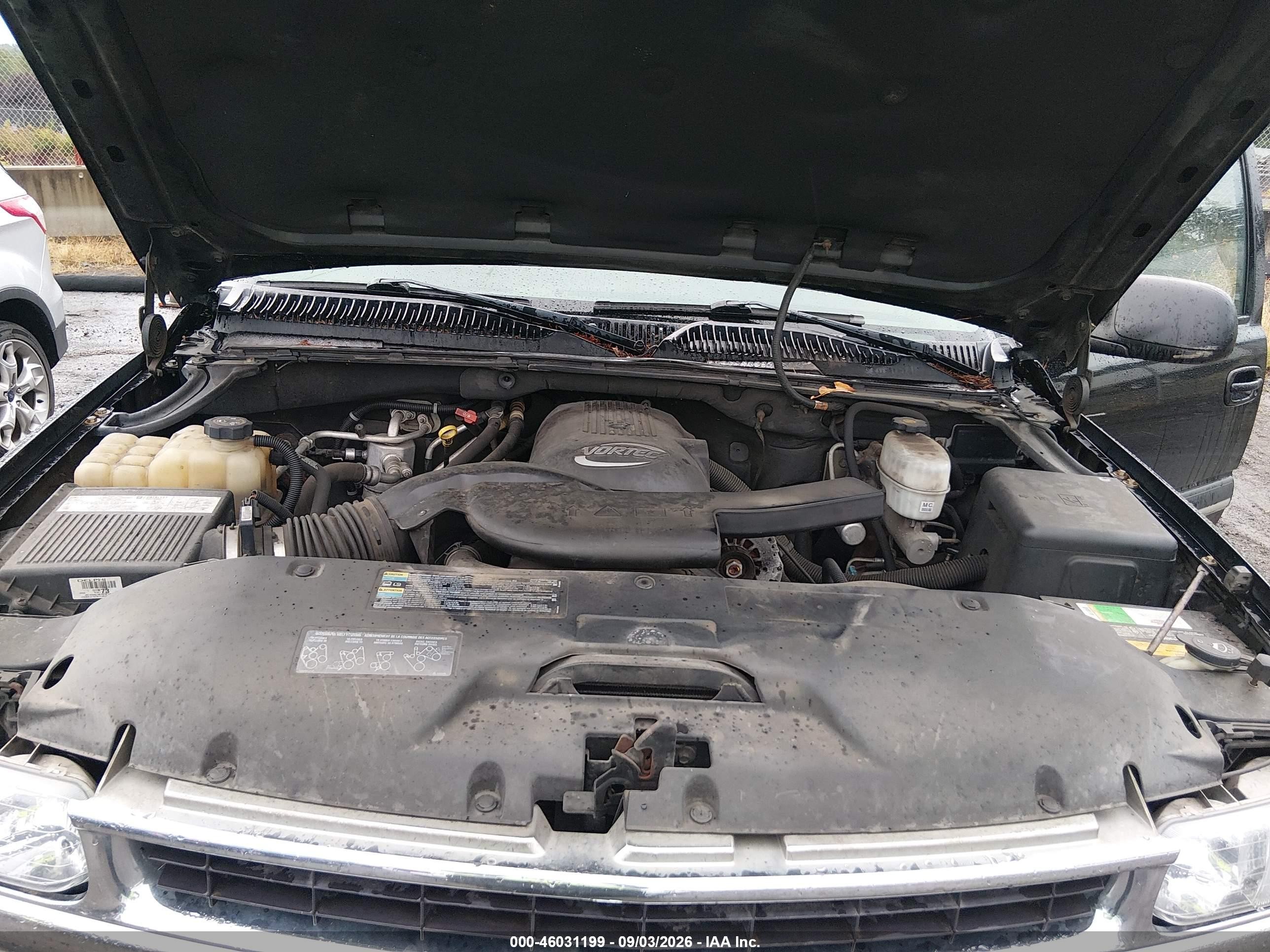 2004 Chevrolet Suburban 1500 Lt Black vin: 3GNFK16Z34G201111