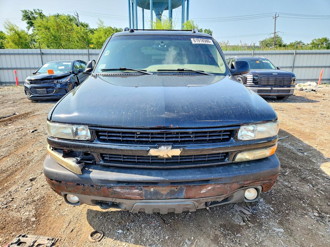 2004 Chevrolet Suburban K1500 Black vin: 3GNFK16Z34G304450