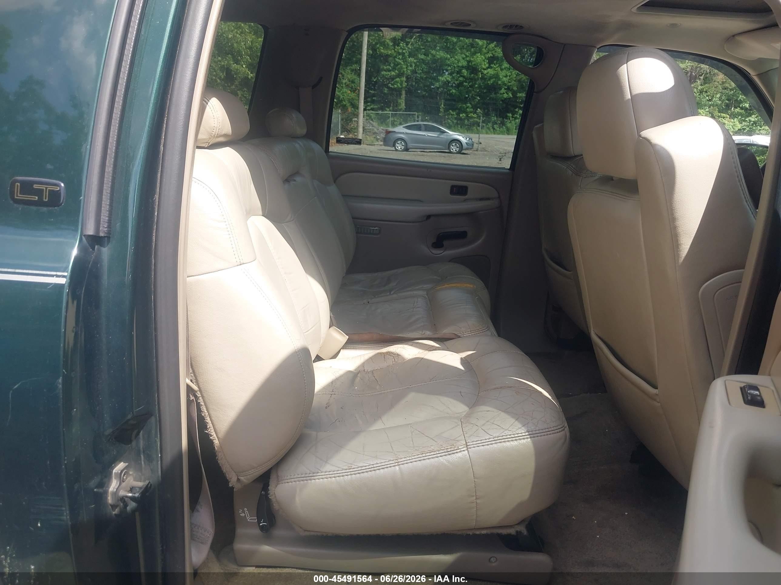 2002 Chevrolet Suburban 1500 Lt Green vin: 3GNFK16Z42G243641