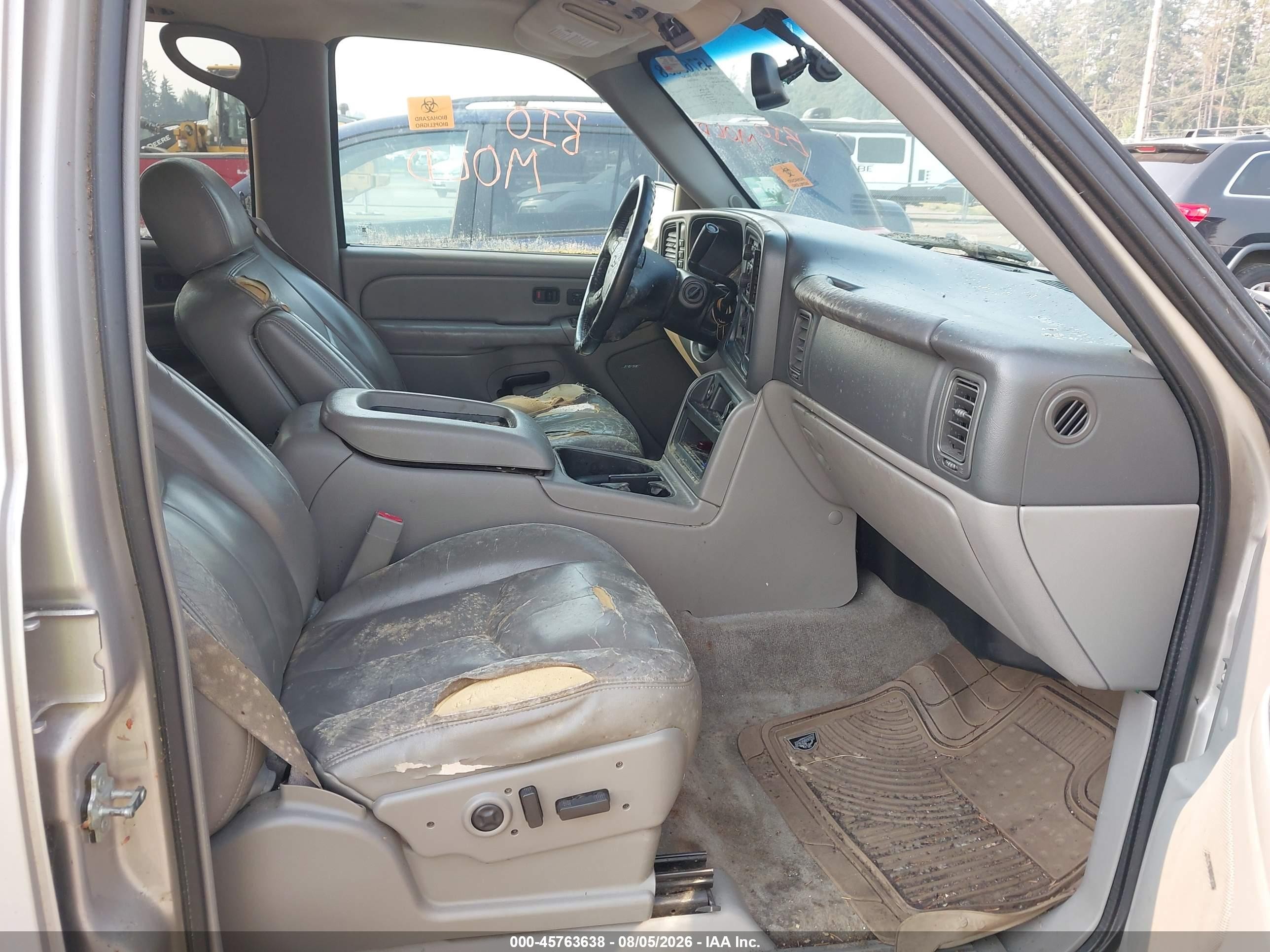 2005 Chevrolet Suburban 1500 Lt Beige vin: 3GNFK16Z45G155466