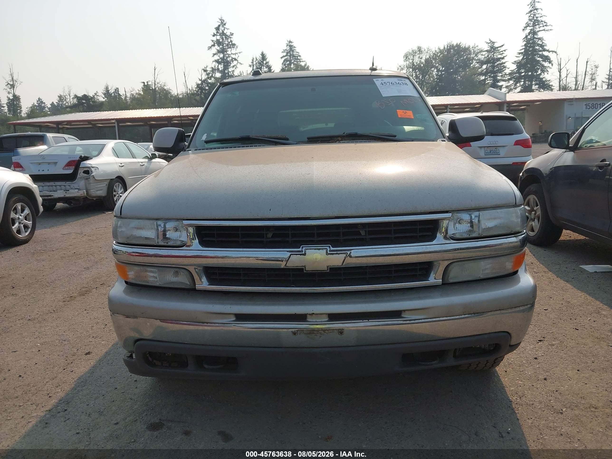 2005 Chevrolet Suburban 1500 Lt Beige vin: 3GNFK16Z45G155466