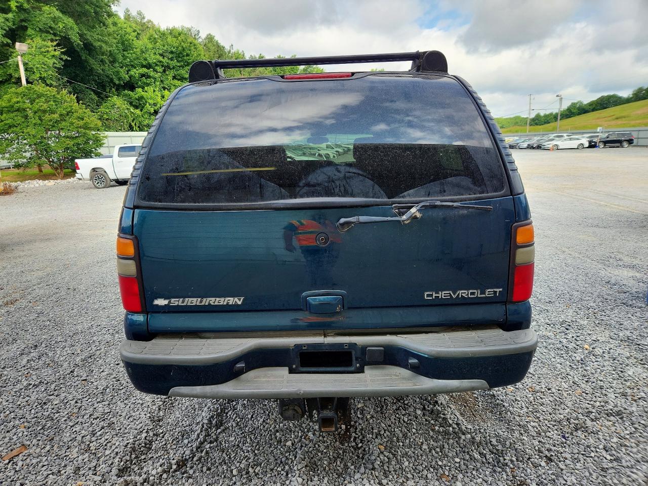 2005 Chevrolet Suburban K1500 Blue vin: 3GNFK16Z45G158562