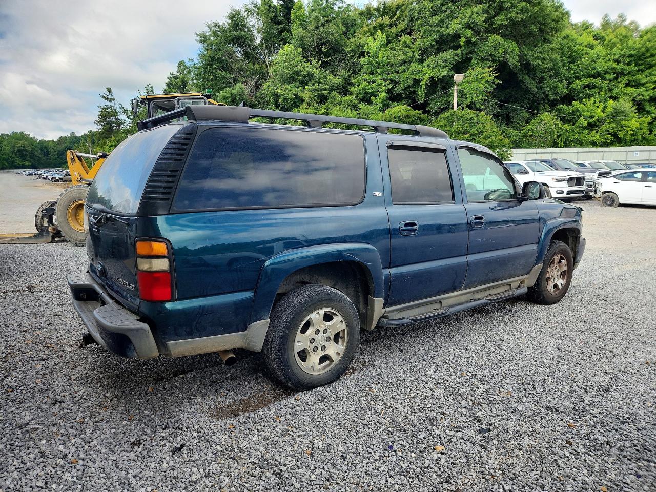 2005 Chevrolet Suburban K1500 Blue vin: 3GNFK16Z45G158562