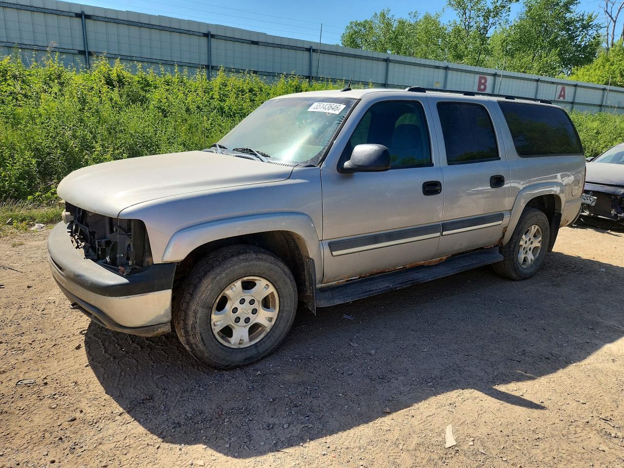 2005 Chevrolet Suburban K1500 Silver vin: 3GNFK16Z45G263117