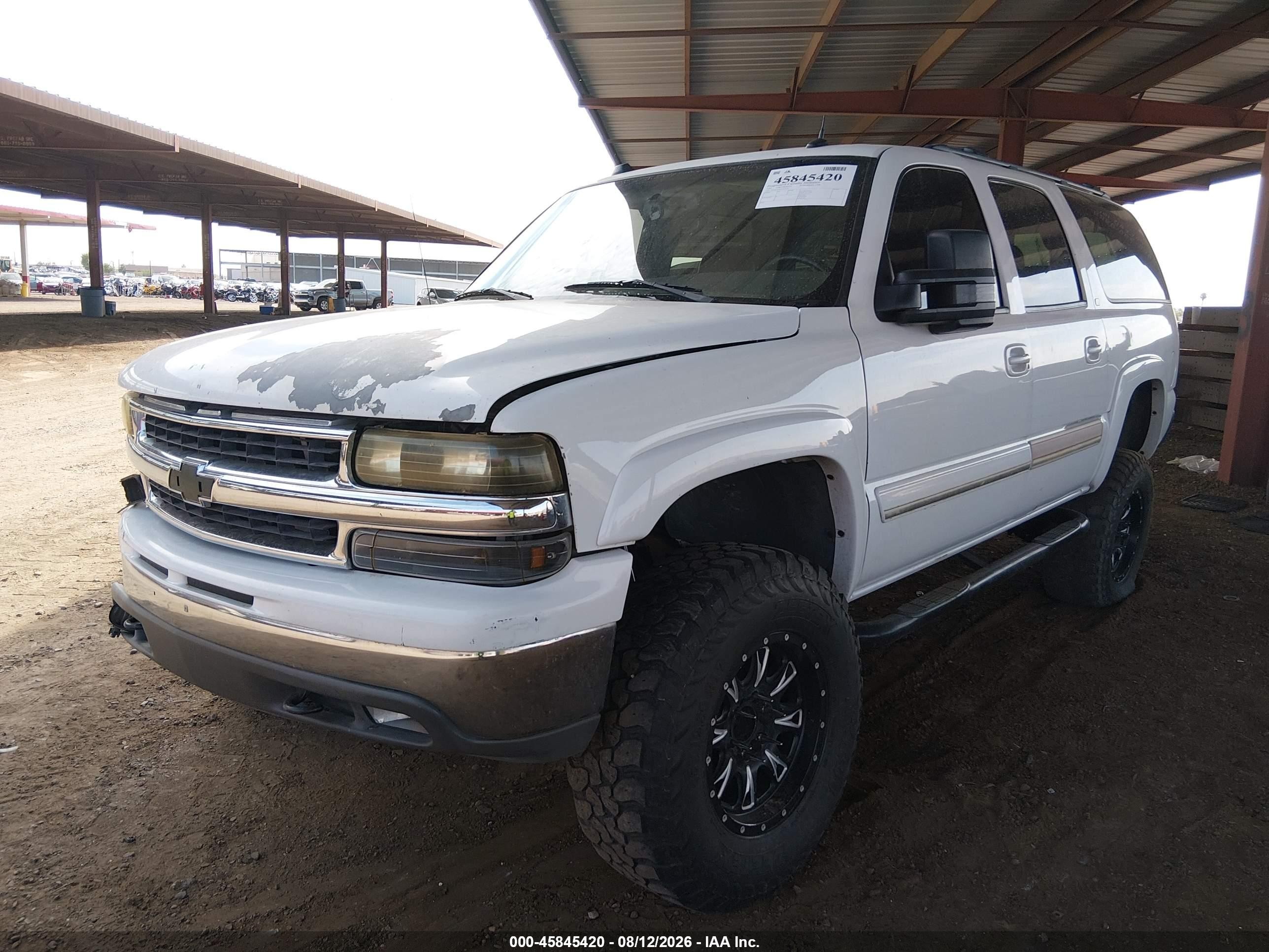2005 Chevrolet Suburban 1500 Lt Белый vin: 3GNFK16Z45G273775