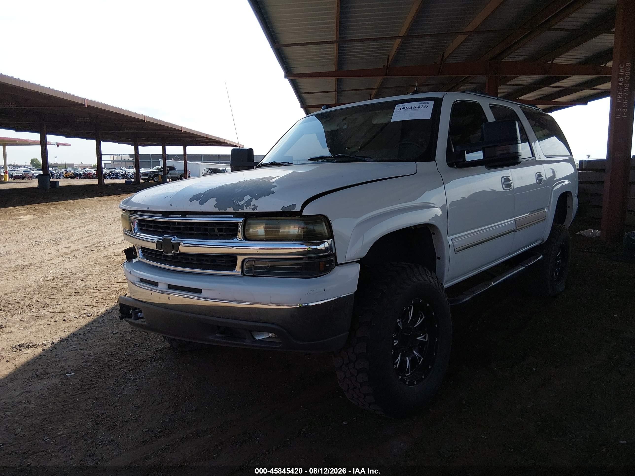 2005 Chevrolet Suburban 1500 Lt Белый vin: 3GNFK16Z45G273775