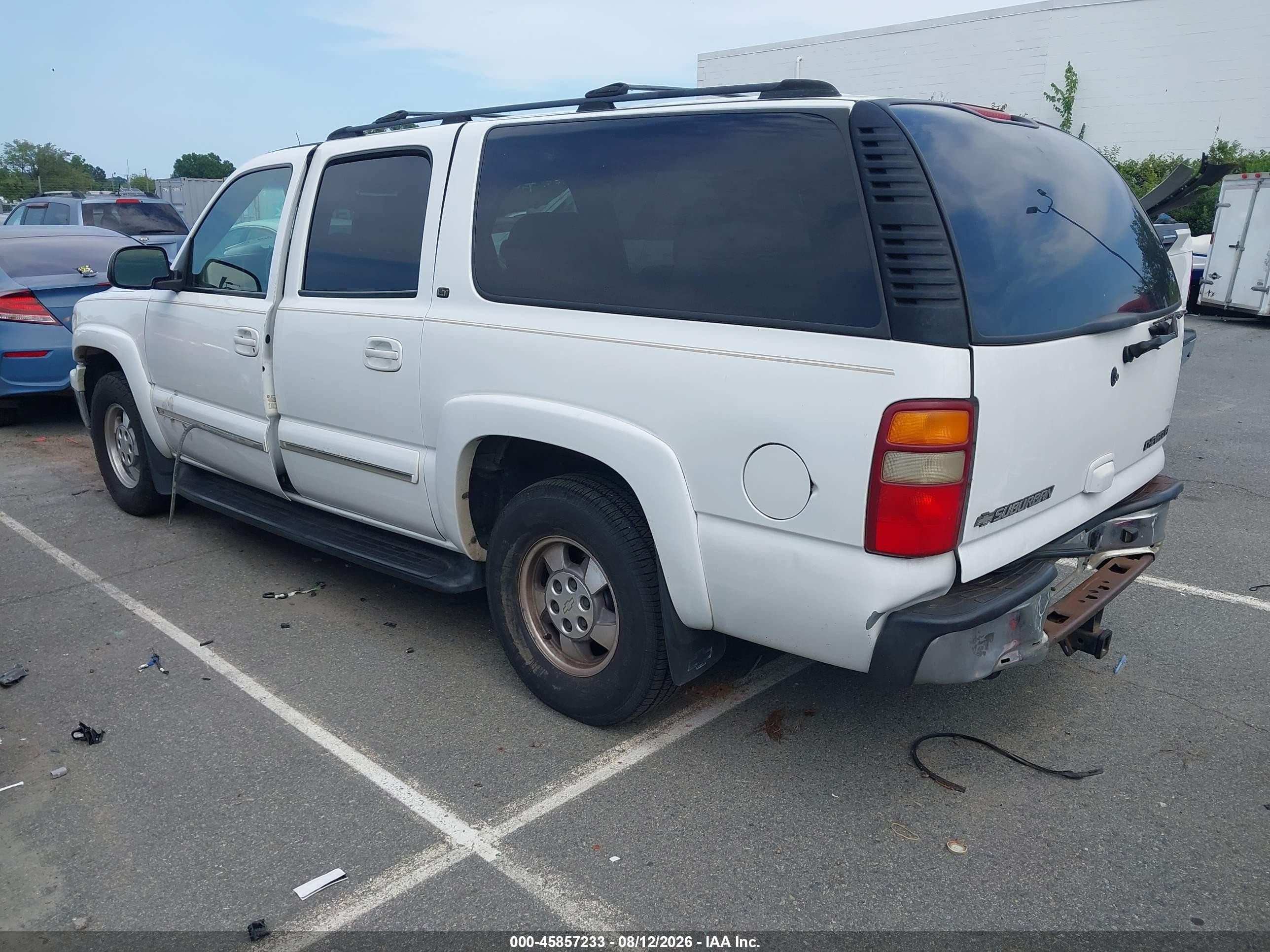 2002 Chevrolet Suburban 1500 Lt Белый vin: 3GNFK16Z52G255510