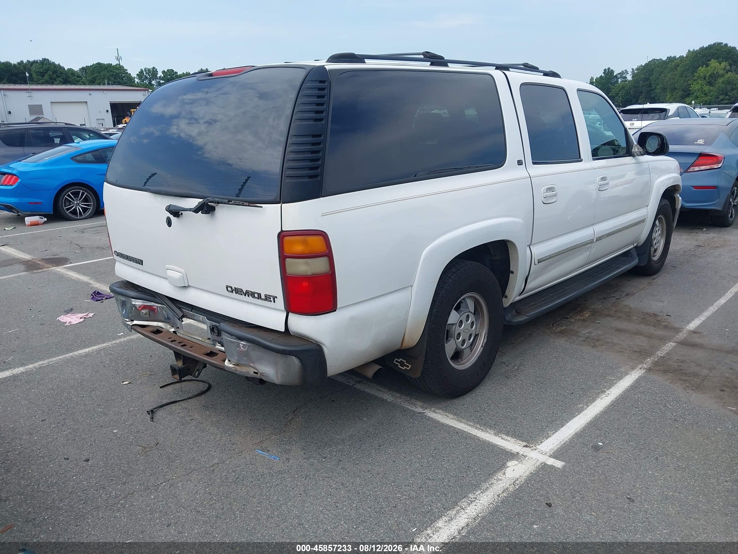 2002 Chevrolet Suburban 1500 Lt Белый vin: 3GNFK16Z52G255510