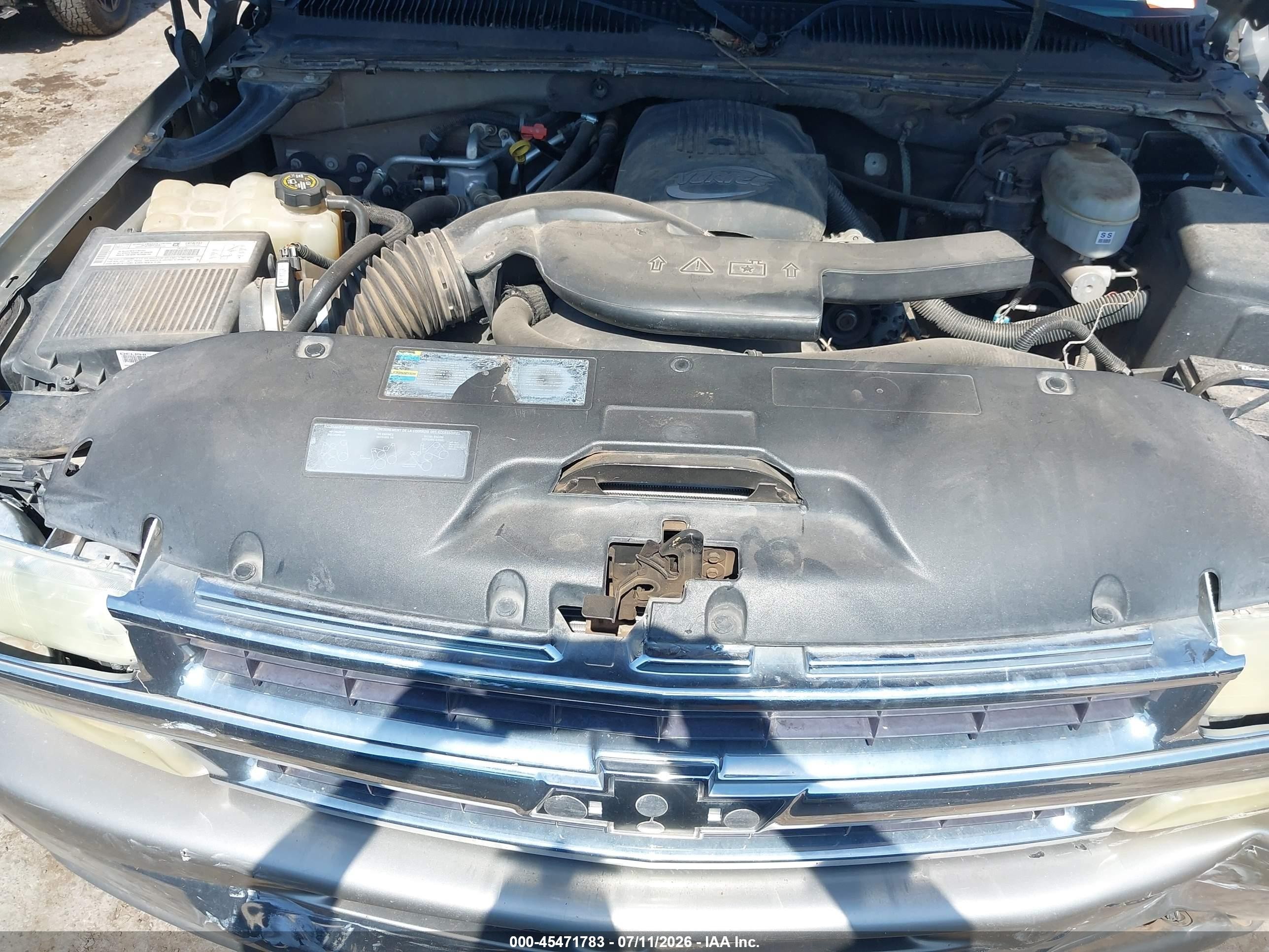 2003 Chevrolet Suburban 1500 Lt Gray vin: 3GNFK16Z63G119890