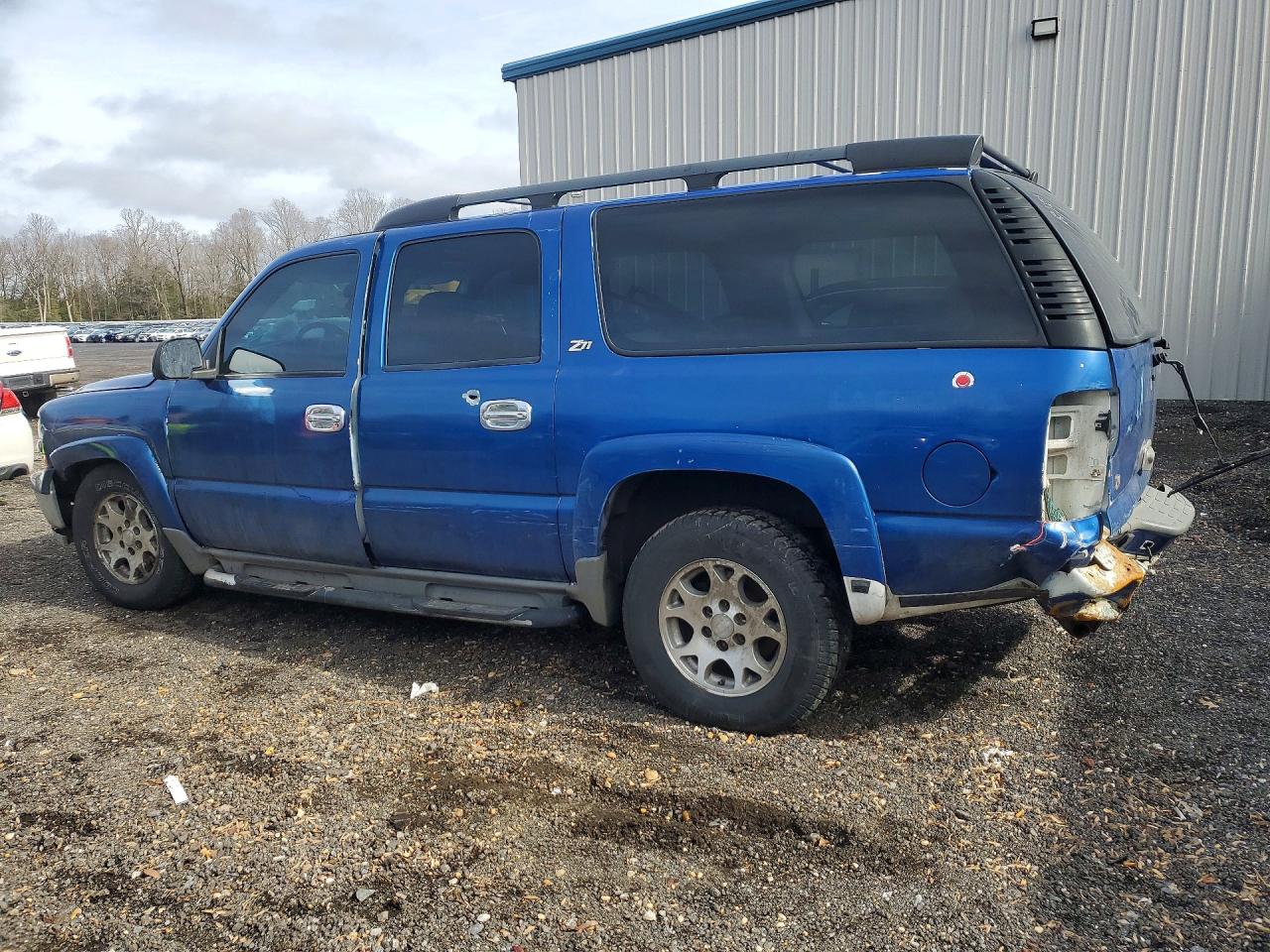 2004 Chevrolet Suburban K1500 Blue vin: 3GNFK16Z64G129773