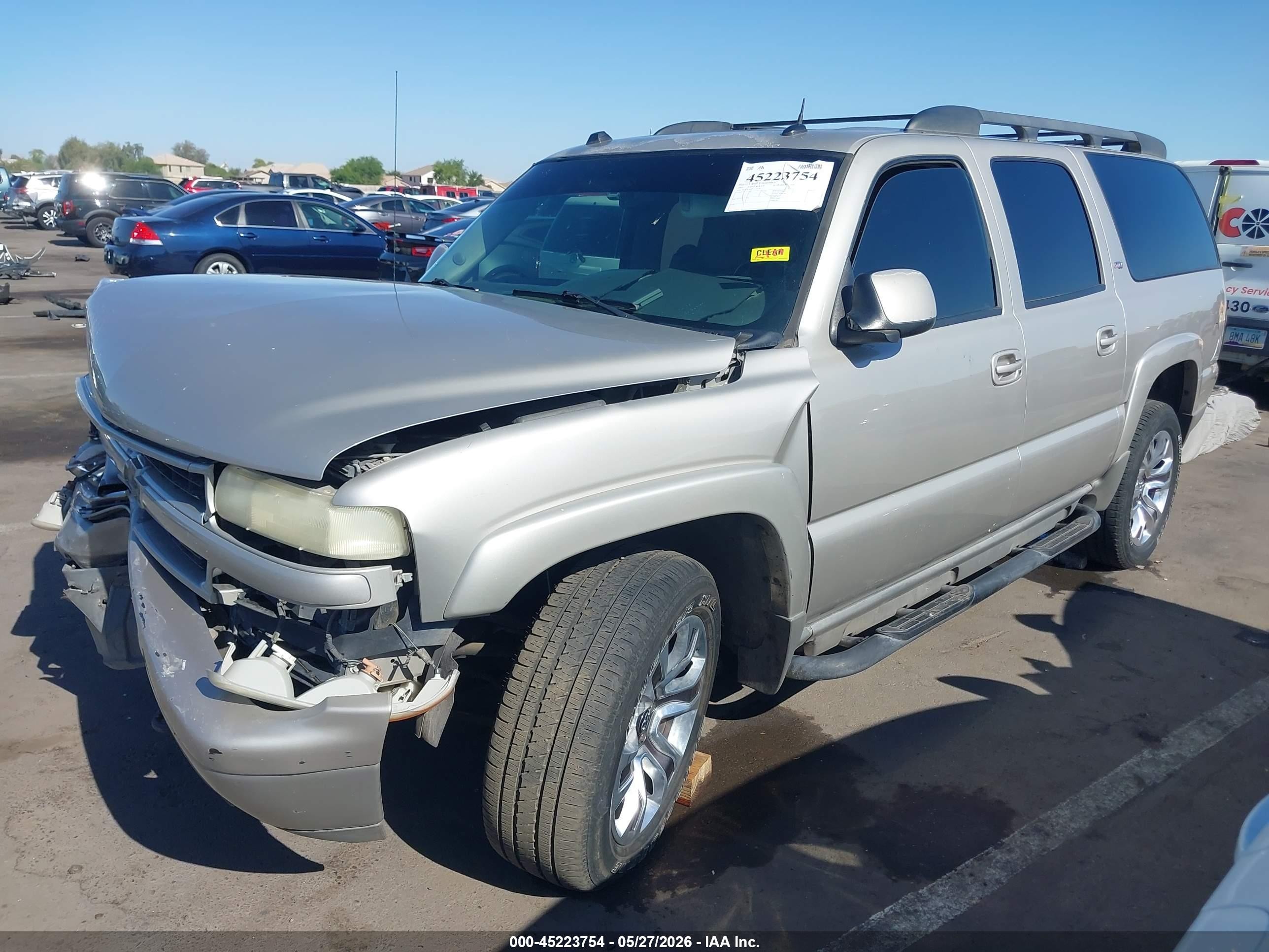 2005 Chevrolet Suburban 1500 Z71 Champagne vin: 3GNFK16Z75G167482