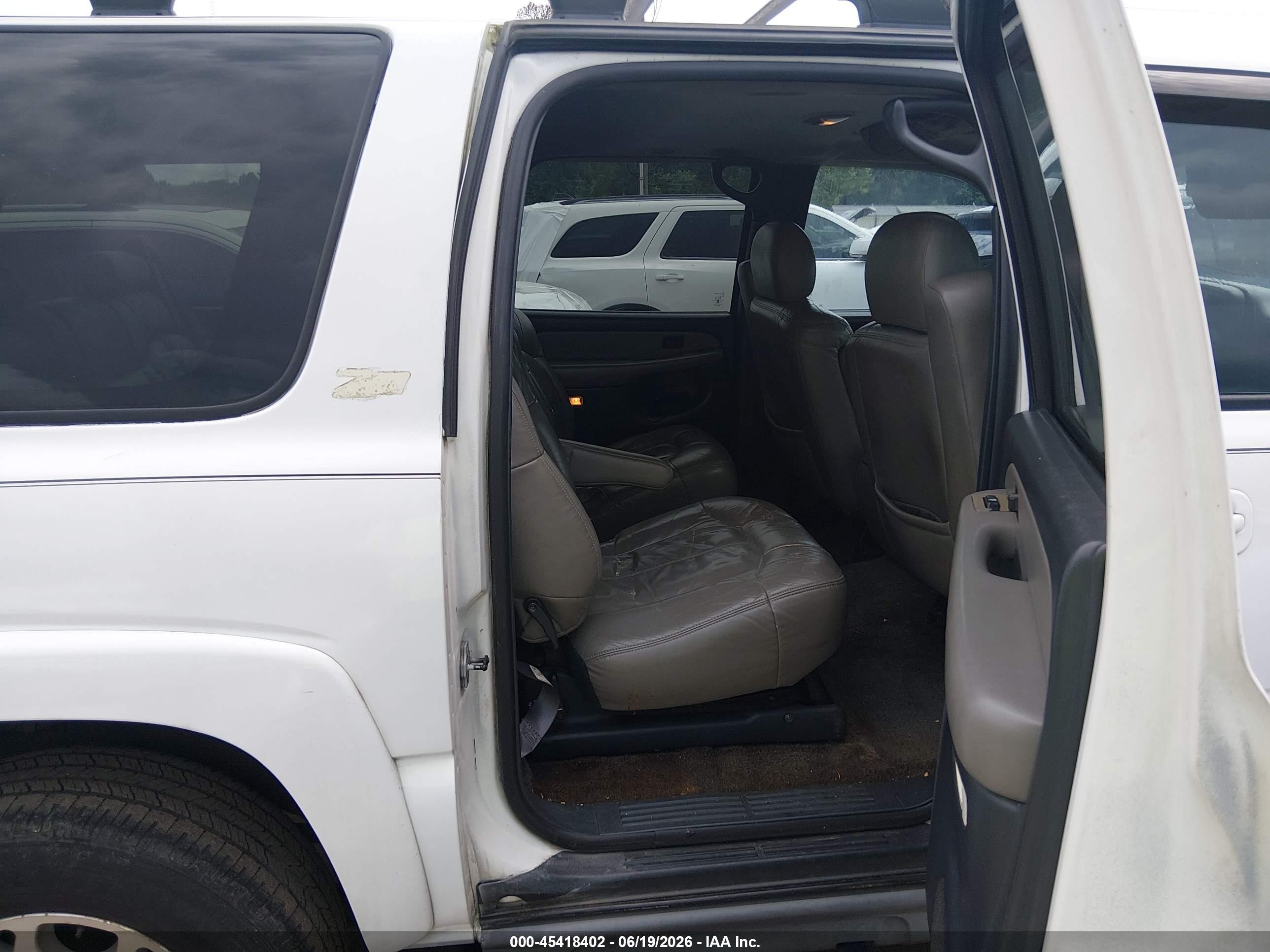 2002 Chevrolet Suburban 1500 Z71 White vin: 3GNFK16Z82G229256