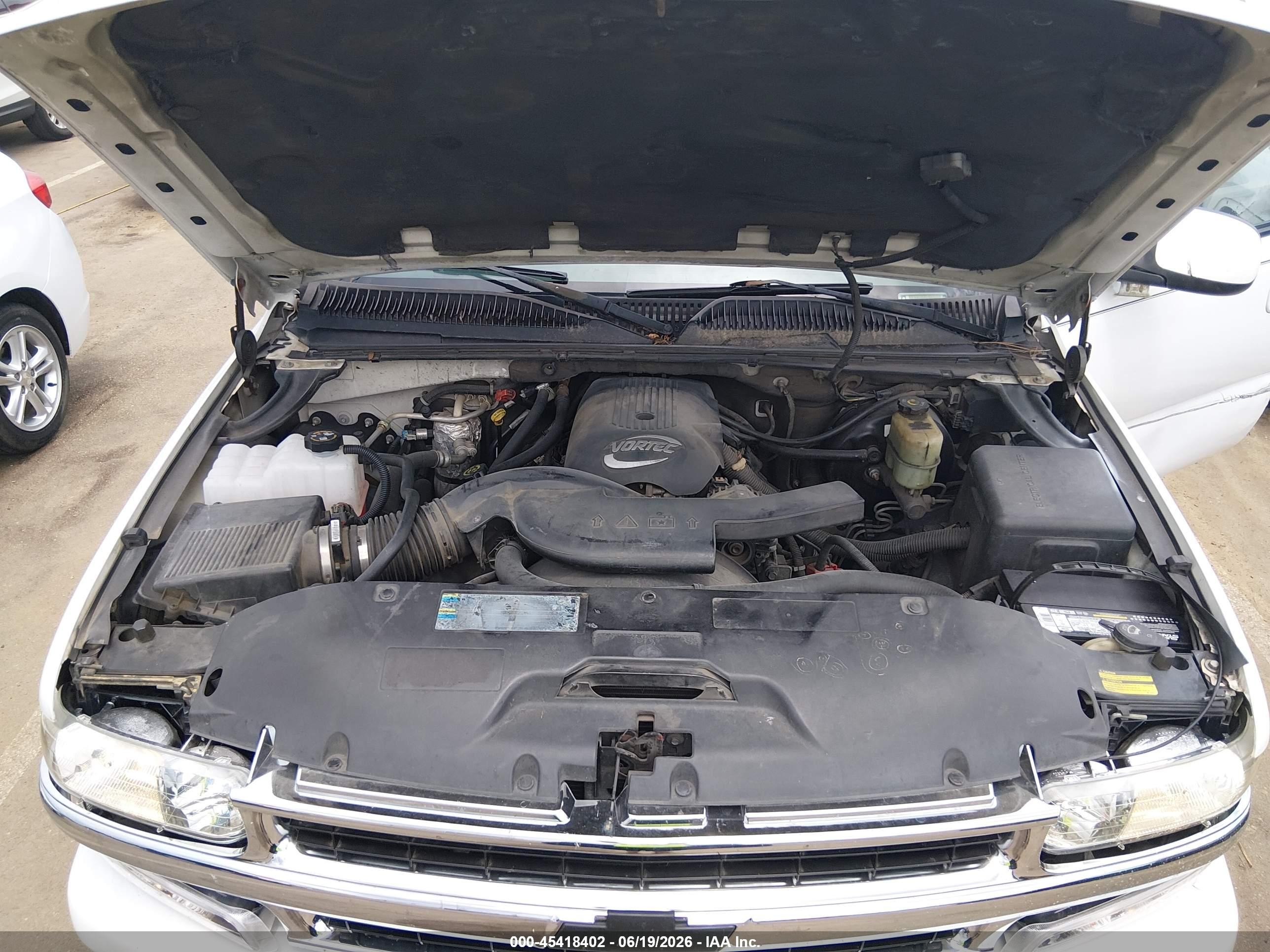 2002 Chevrolet Suburban 1500 Z71 White vin: 3GNFK16Z82G229256