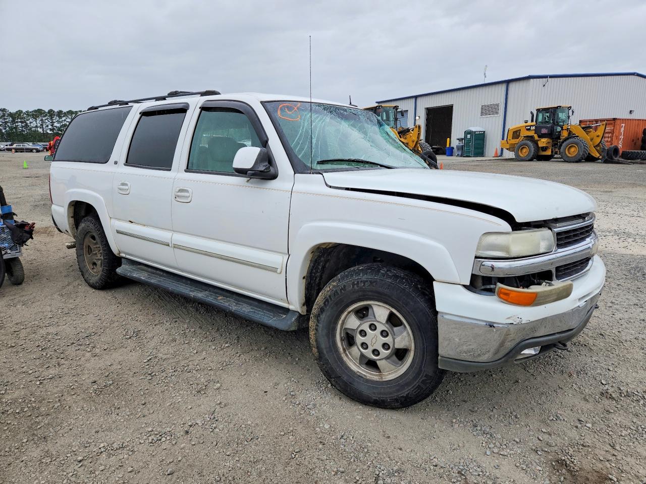 2003 Chevrolet Suburban K1500 White vin: 3GNFK16Z83G165396