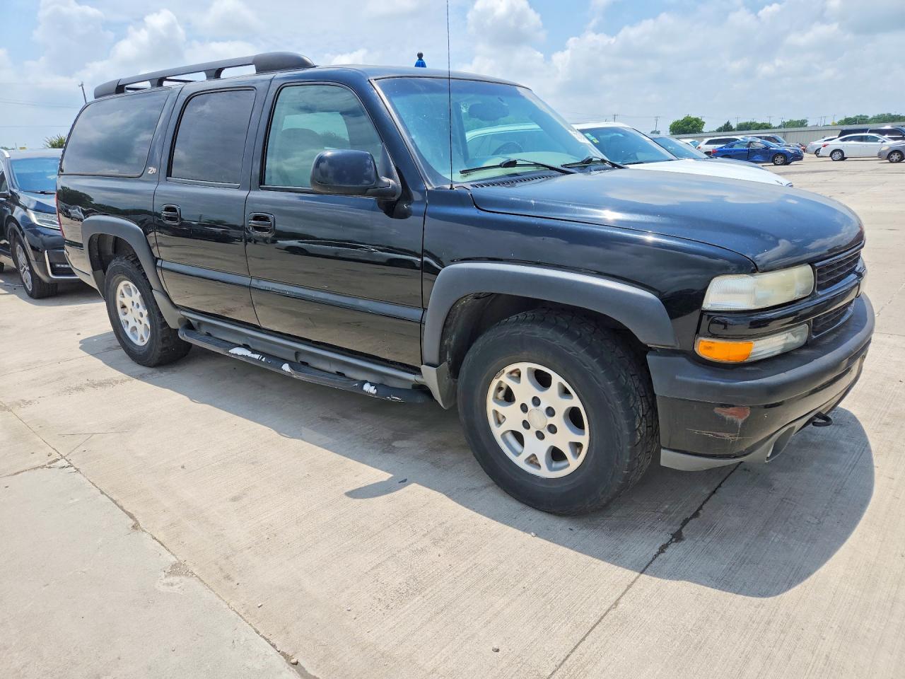 2003 Chevrolet Suburban K1500 Black vin: 3GNFK16Z83G264378