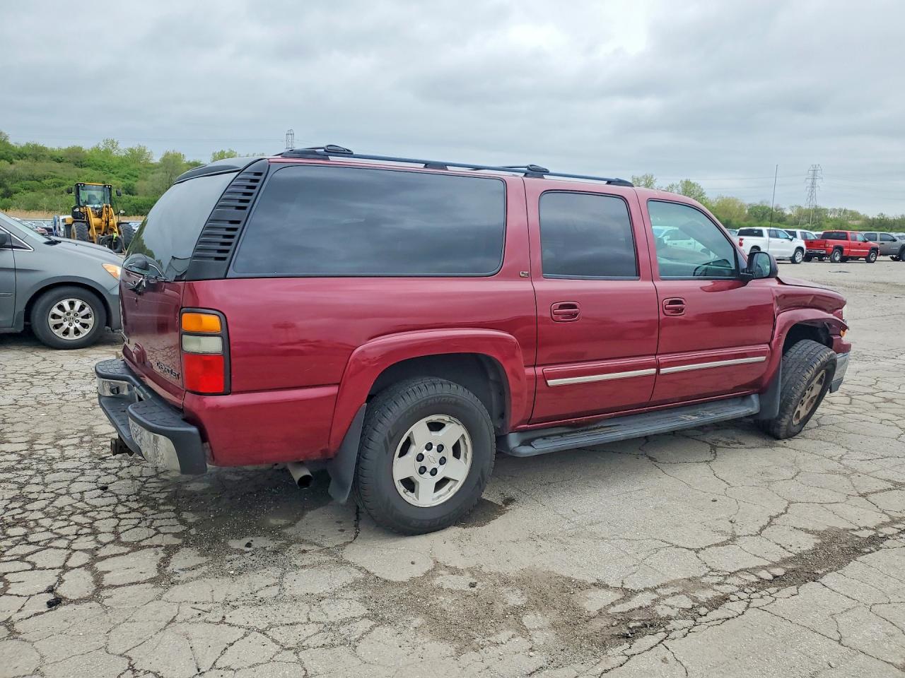 2005 Chevrolet Suburban K1500 Burgundy vin: 3GNFK16Z85G173582