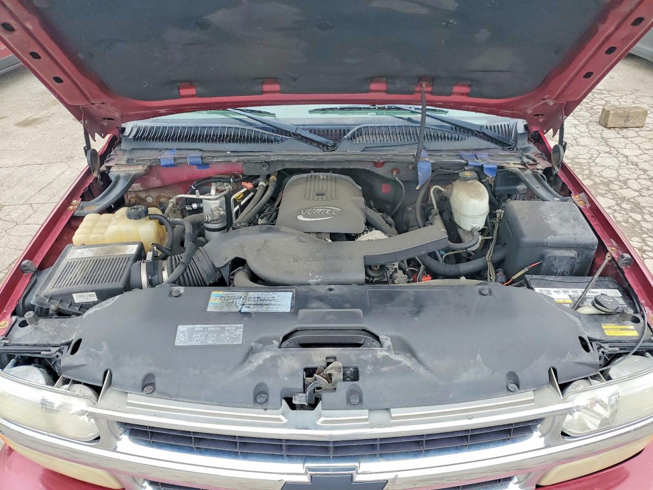 2005 Chevrolet Suburban K1500 Burgundy vin: 3GNFK16Z85G173582