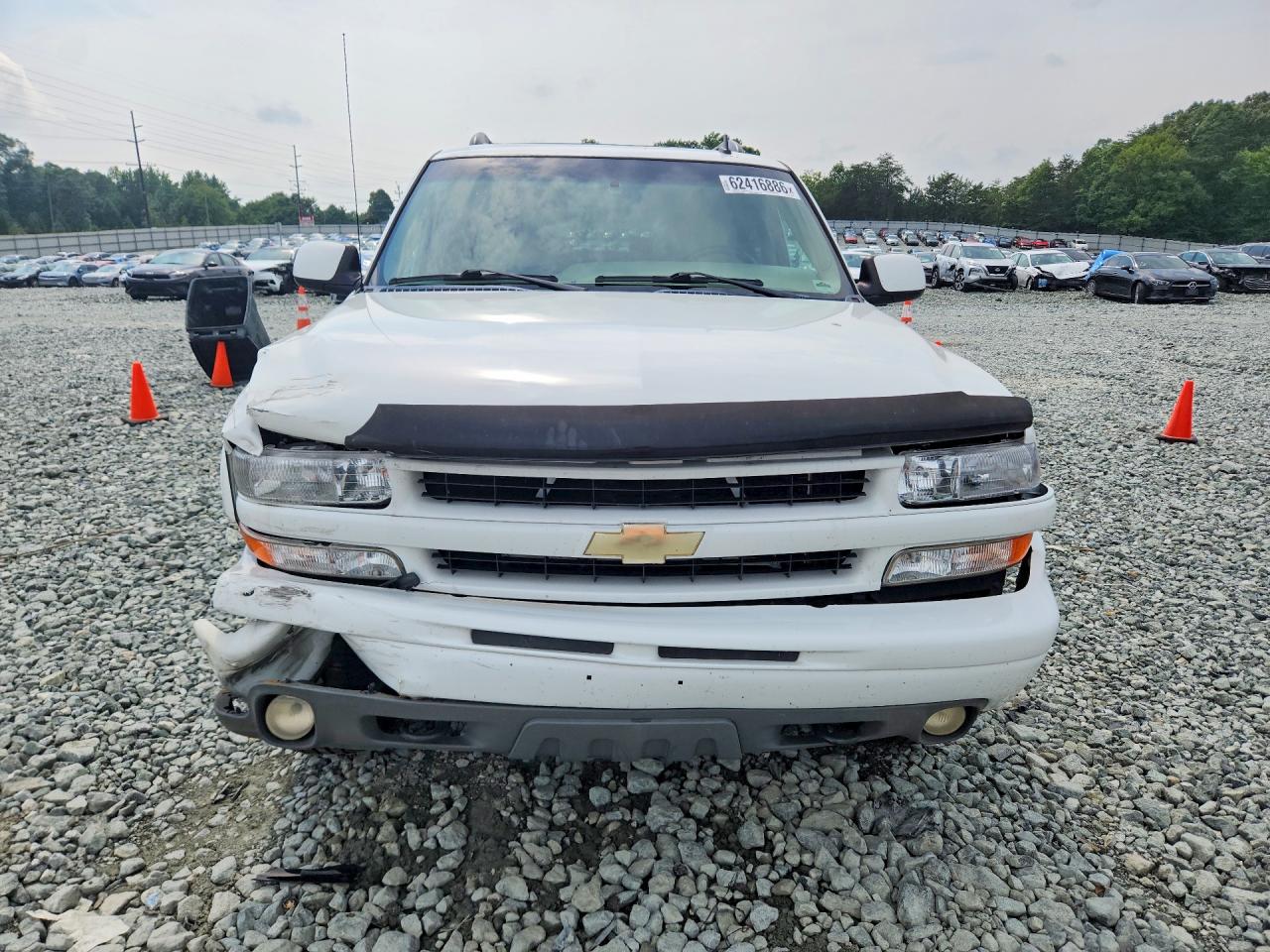 2006 Chevrolet Suburban K1500 White vin: 3GNFK16Z86G113349