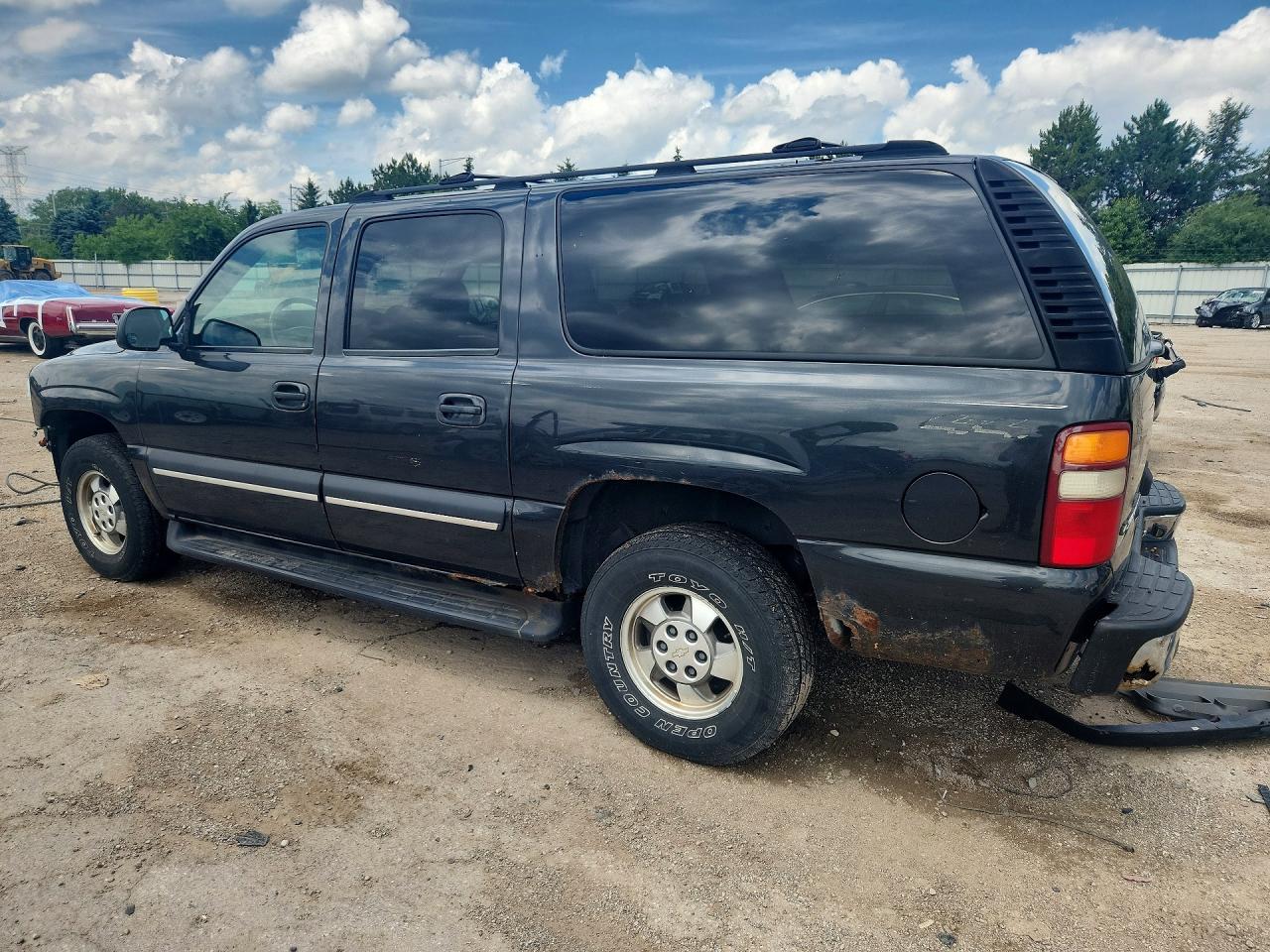 2003 Chevrolet Suburban K1500 Black vin: 3GNFK16Z93G342344