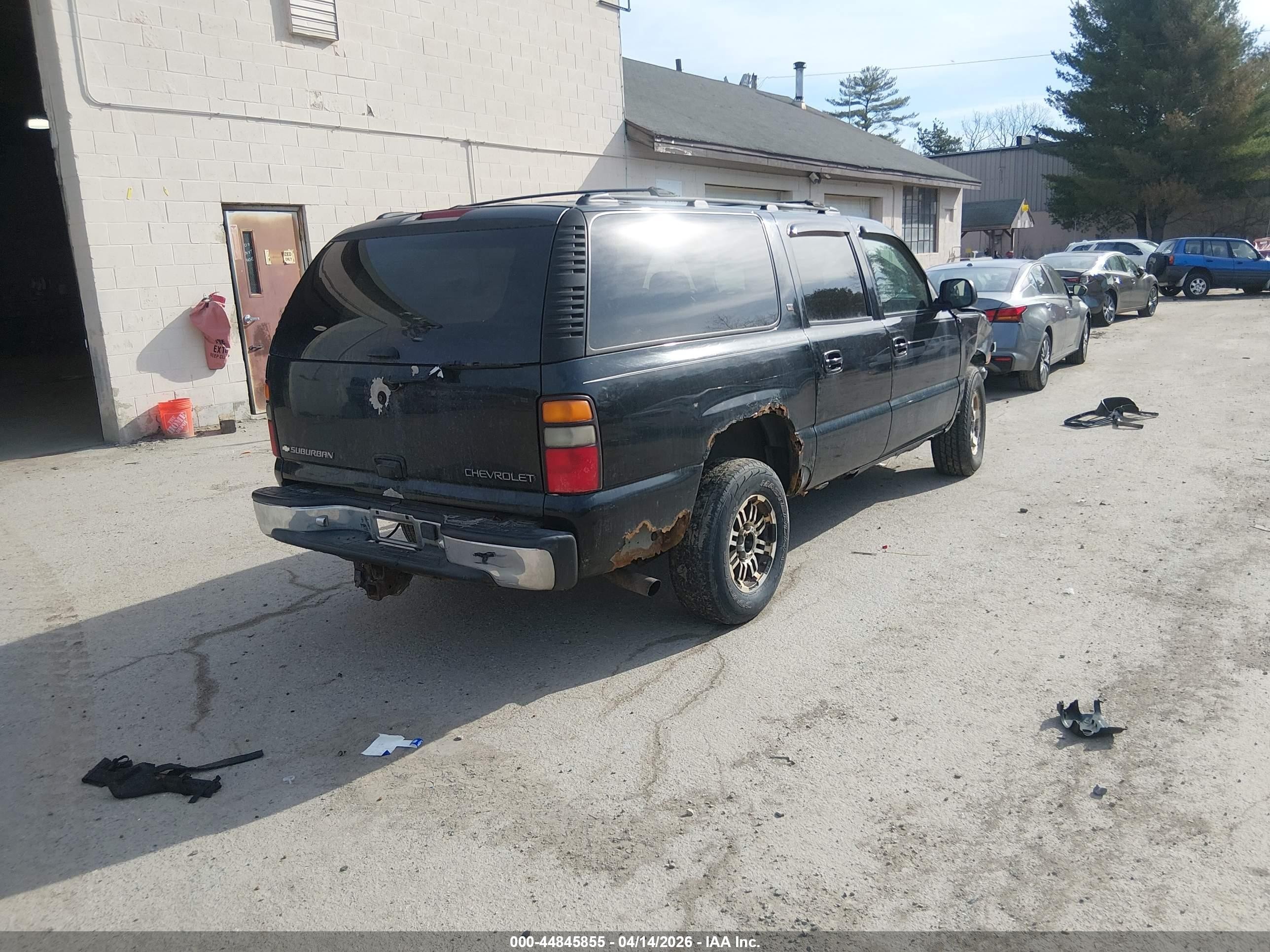 2005 Chevrolet Suburban 1500 Lt Black vin: 3GNFK16Z95G252260