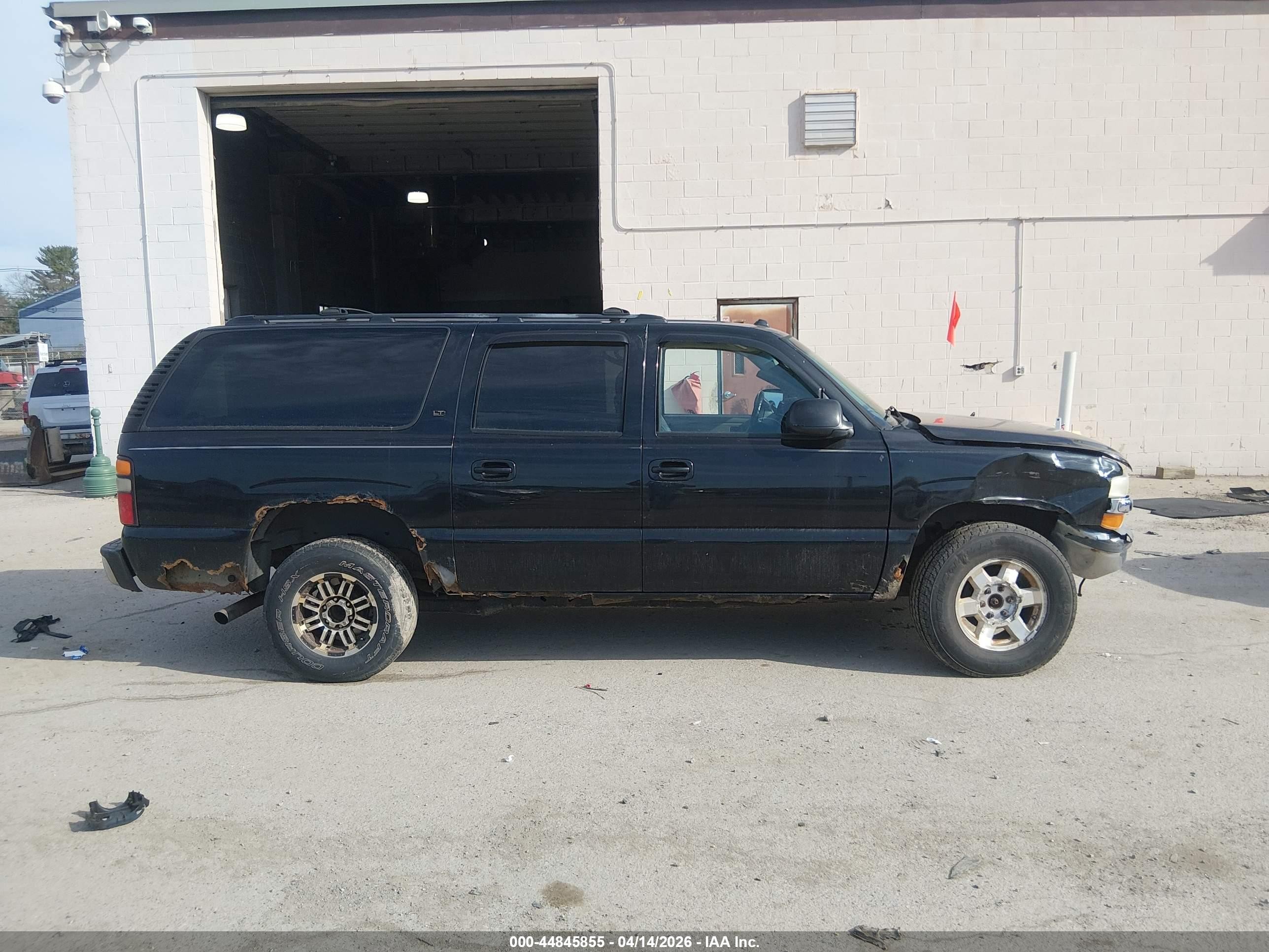 2005 Chevrolet Suburban 1500 Lt Black vin: 3GNFK16Z95G252260