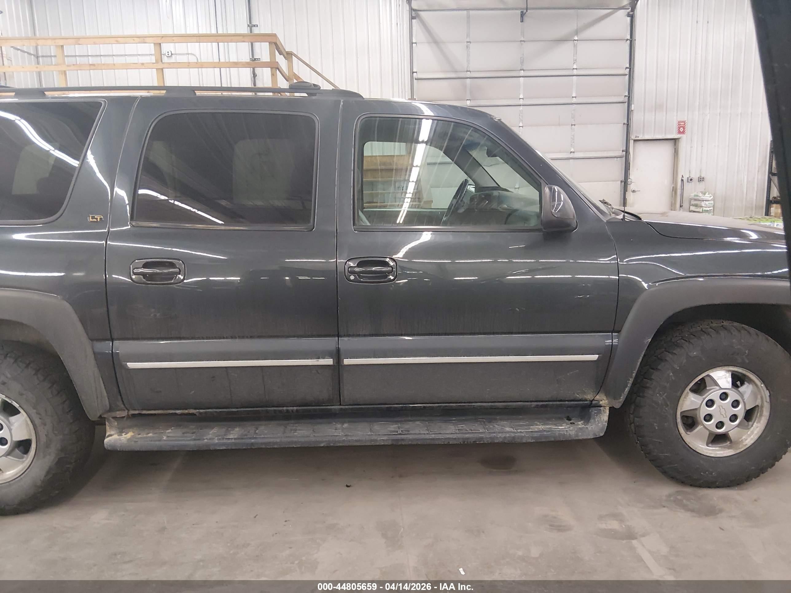 2003 Chevrolet Suburban 1500 Lt Dark Blue vin: 3GNFK16ZX3G204408