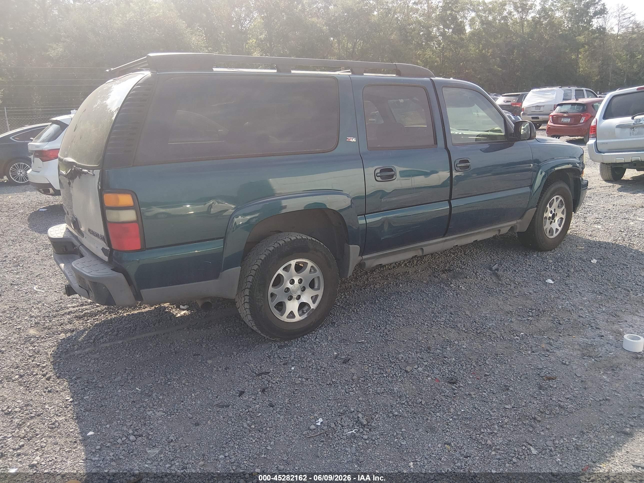 2005 Chevrolet Suburban 1500 Z71 Navy vin: 3GNFK16ZX5G106093
