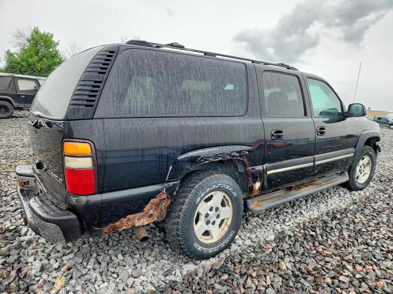 2005 Chevrolet Suburban K1500 Black vin: 3GNFK16ZX5G206551