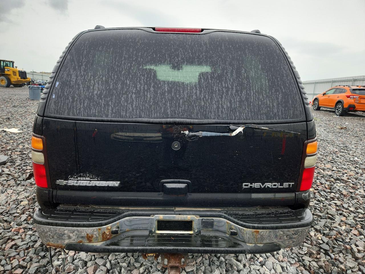 2005 Chevrolet Suburban K1500 Black vin: 3GNFK16ZX5G206551