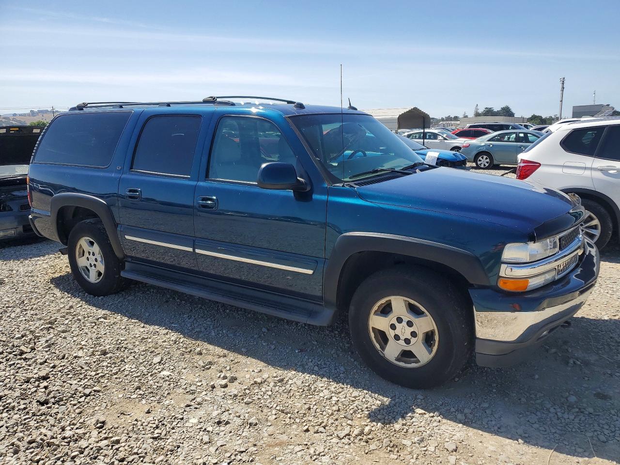2005 Chevrolet Suburban K1500 Blue vin: 3GNFK16ZX5G269889