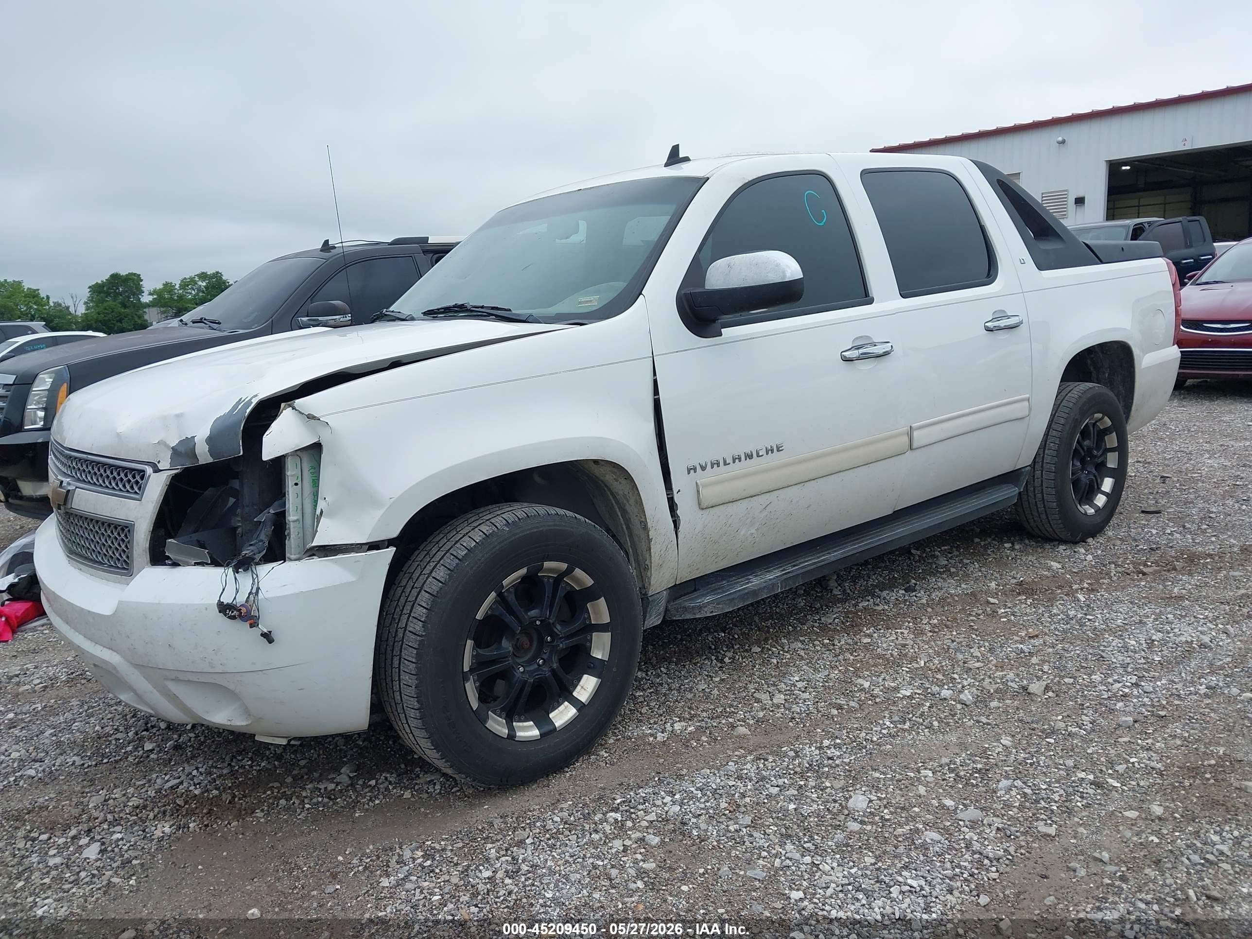 2009 Chevrolet Avalanche 1500 Lt1 Белый vin: 3GNFK22019G283151