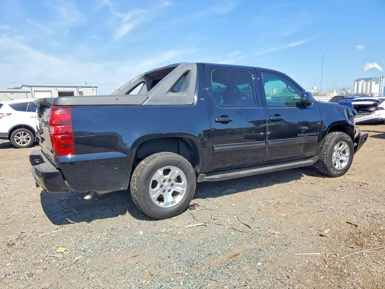 2009 Chevrolet Avalanche K1500 Lt Black vin: 3GNFK22049G249902