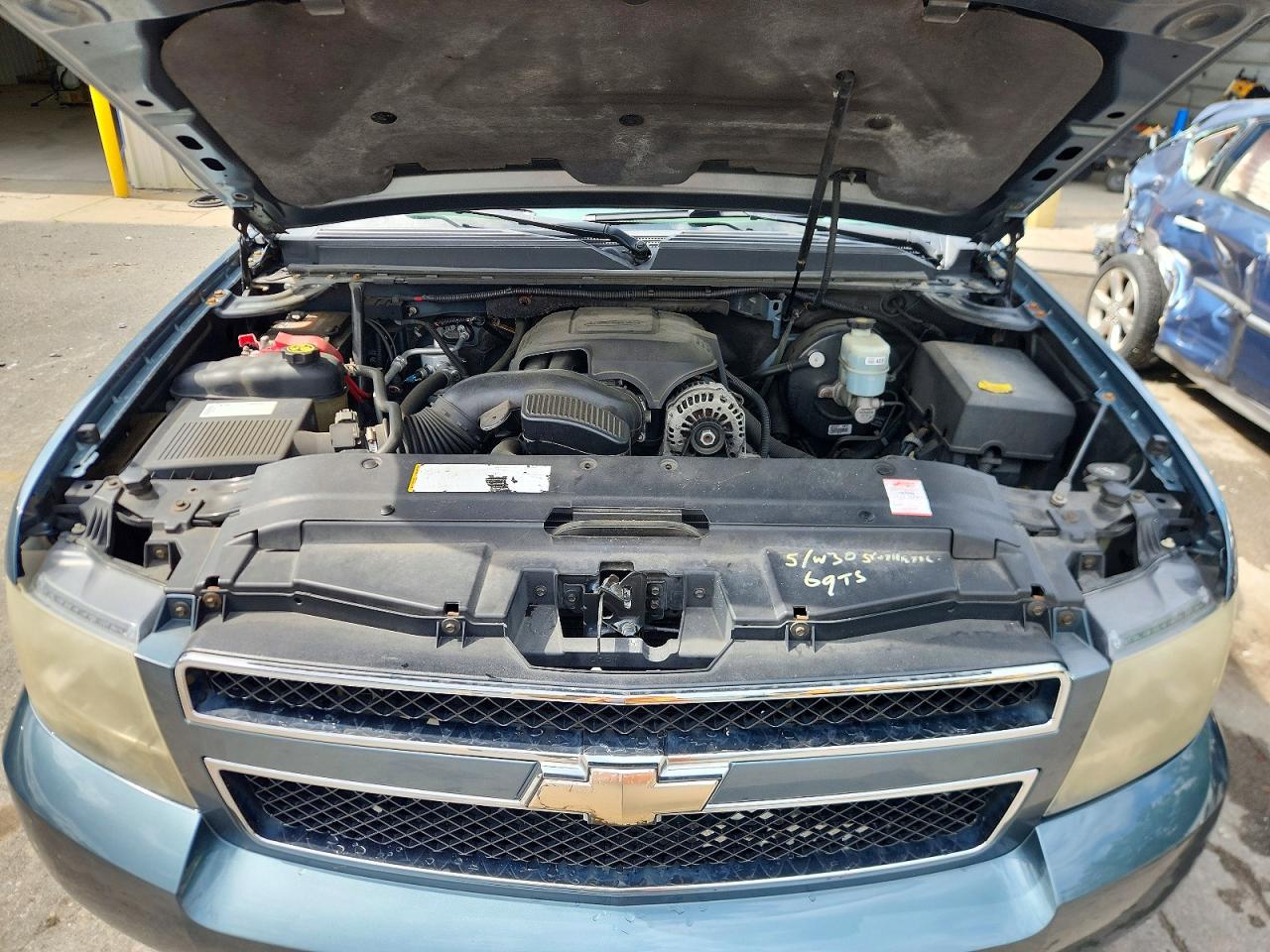 2009 Chevrolet Avalanche K1500 Lt Blue vin: 3GNFK22059G151736