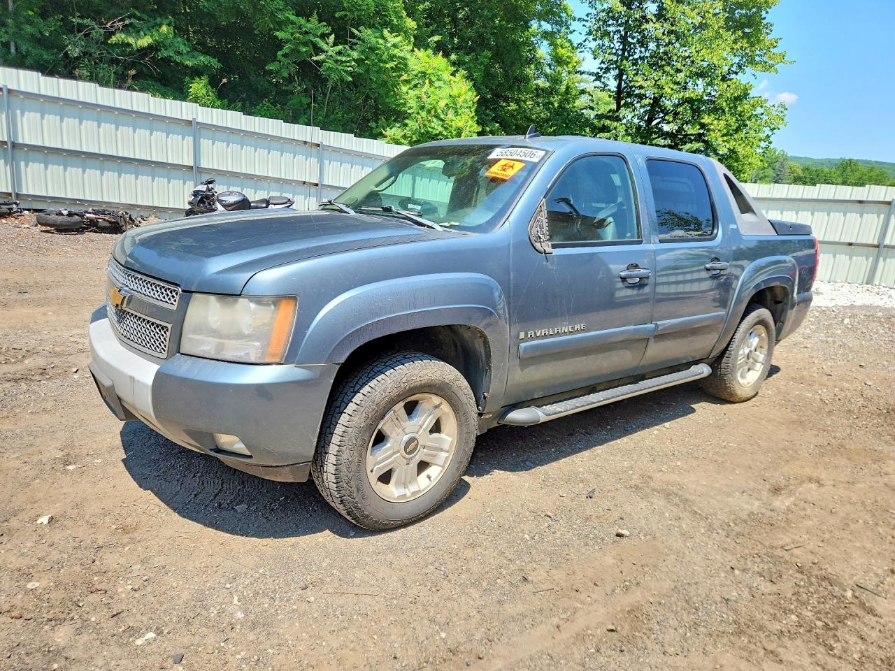 2009 Chevrolet Avalanche K1500 Lt Blue vin: 3GNFK220X9G145849