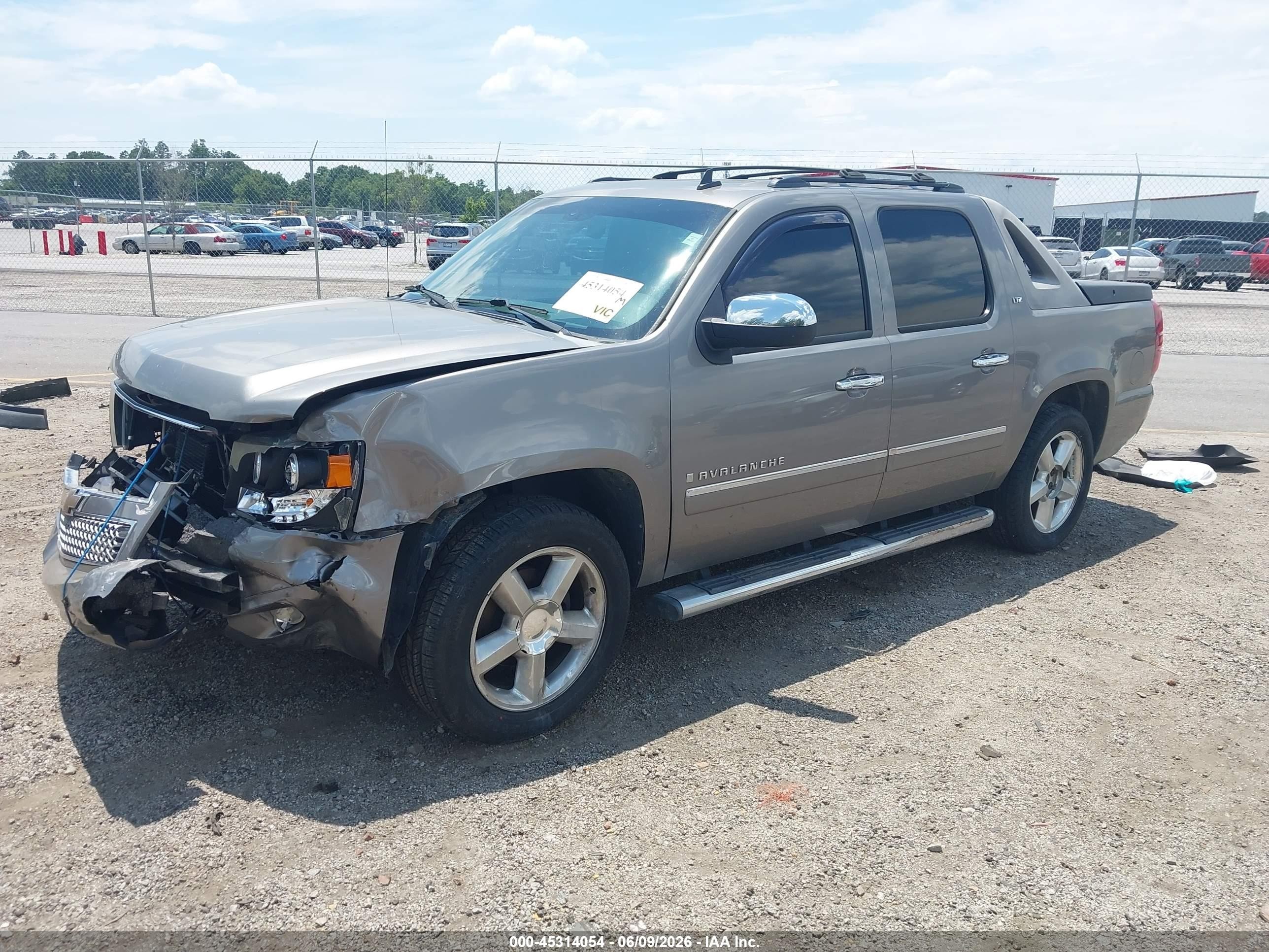 2009 Chevrolet Avalanche 1500 Ltz Серый vin: 3GNFK32379G109486