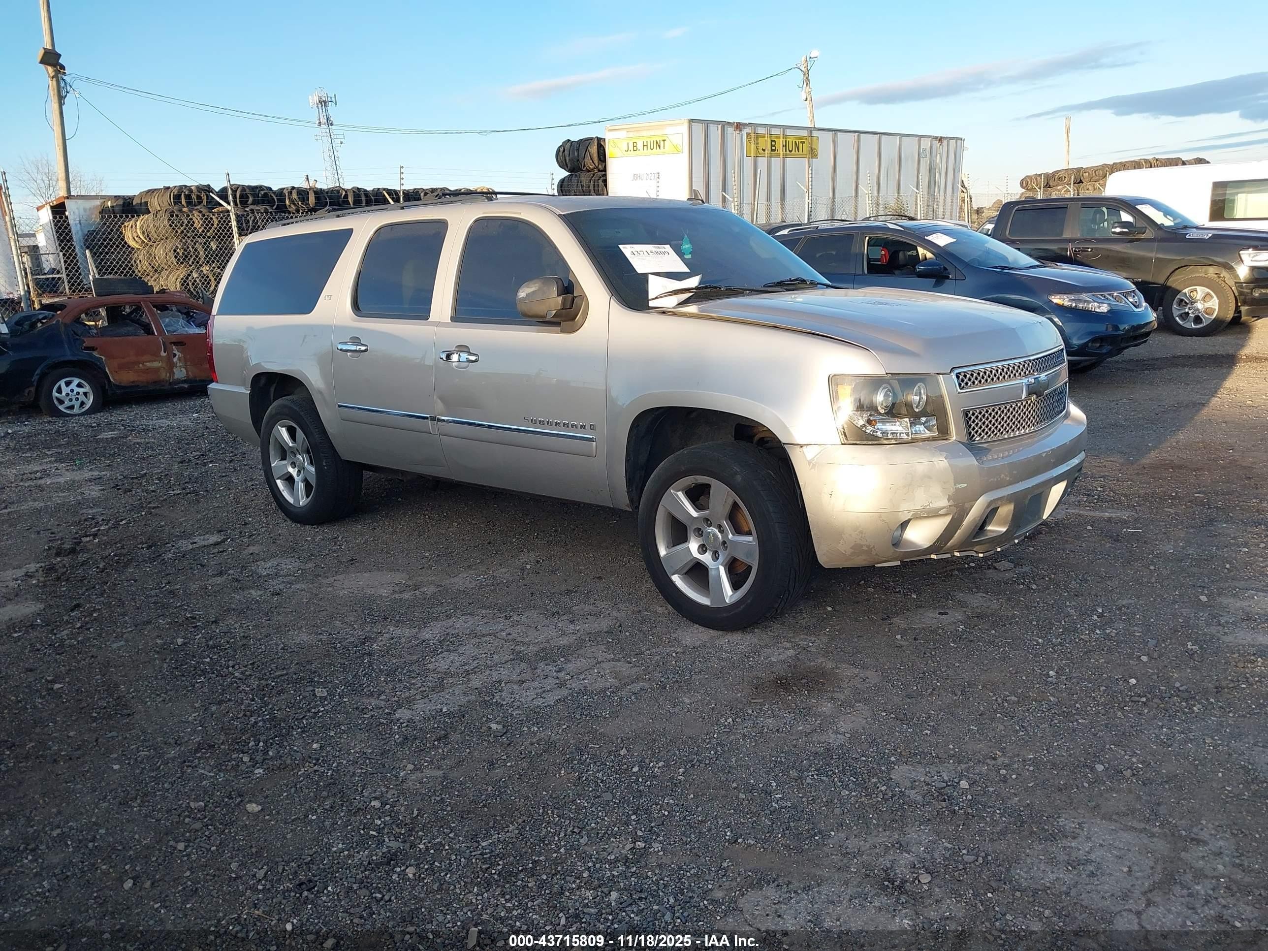 2009 Chevrolet Suburban 1500 Ltz Tan vin: 3GNFK36319G100079